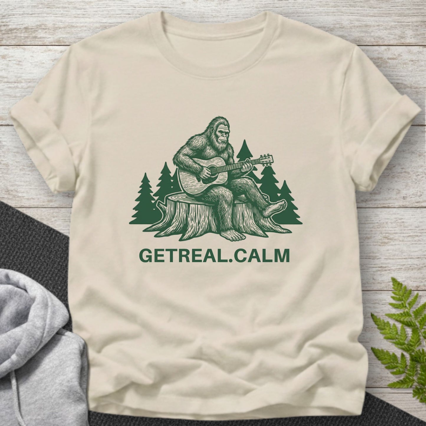 GETREAL.CALM Sasquatch T-Shirt