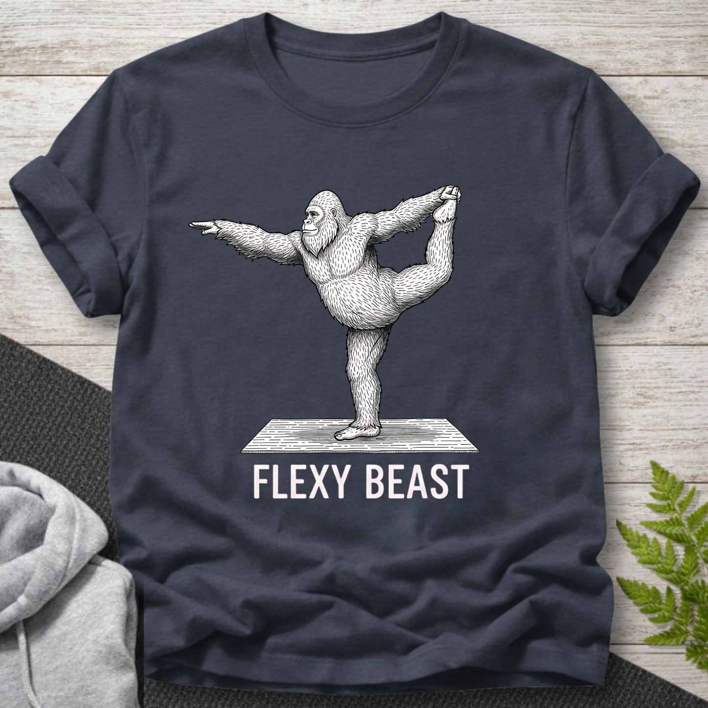 FLEXY BEAST Sasquatch Yoga T-Shirt