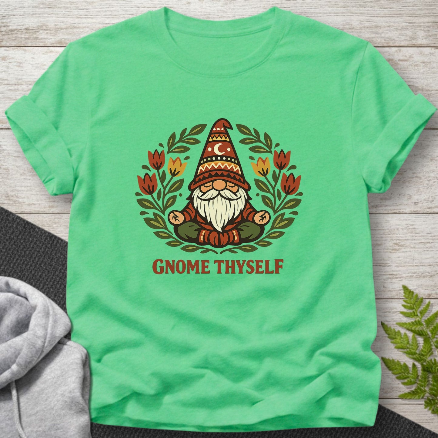 GNOME THYSELF Meditation T-Shirt