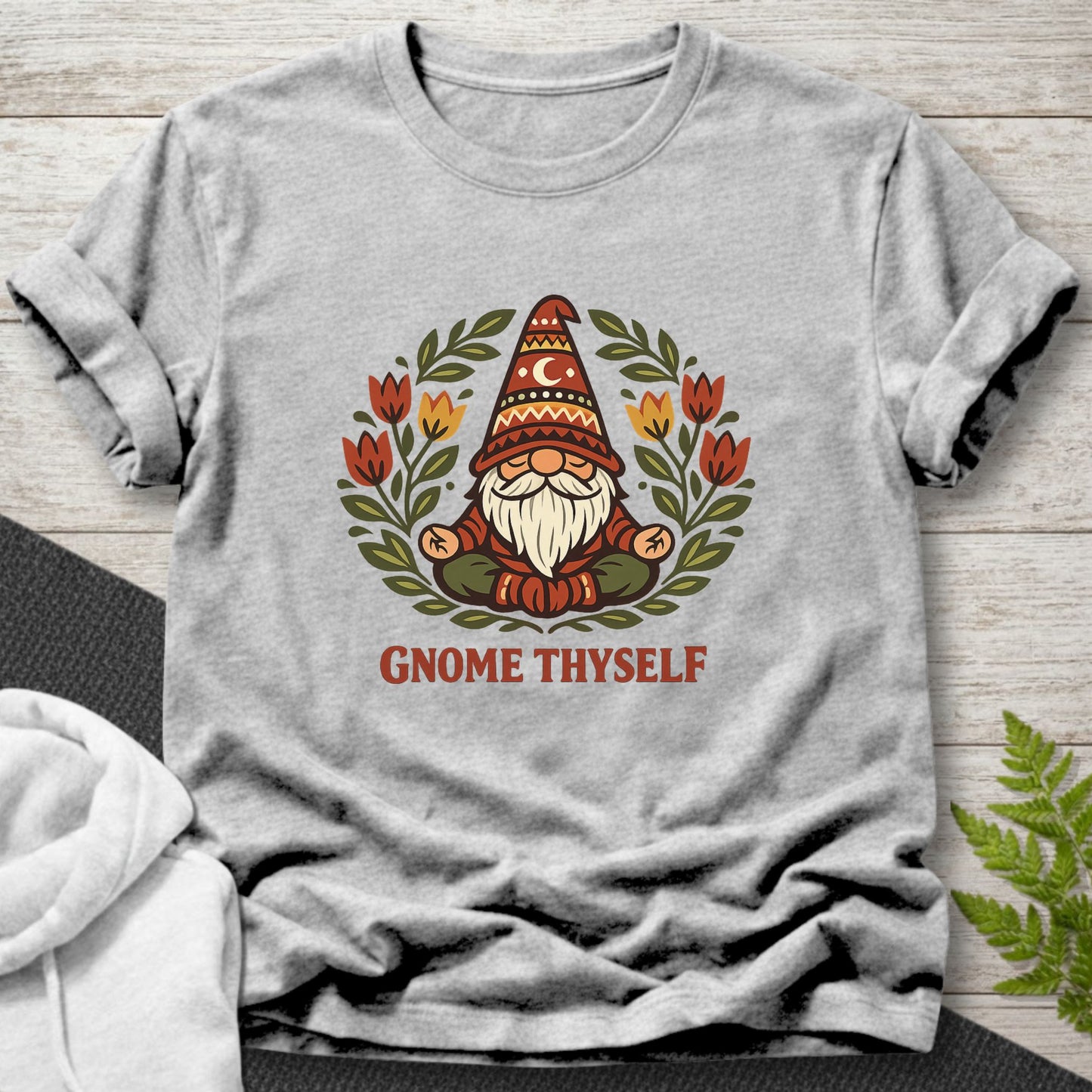 GNOME THYSELF Meditation T-Shirt