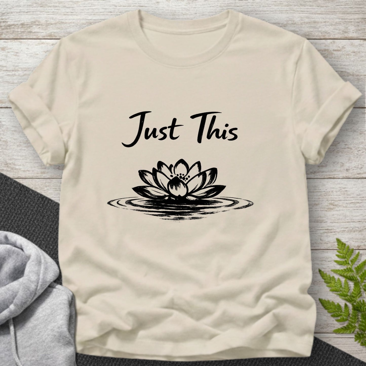 Just This - Lotus T-Shirt