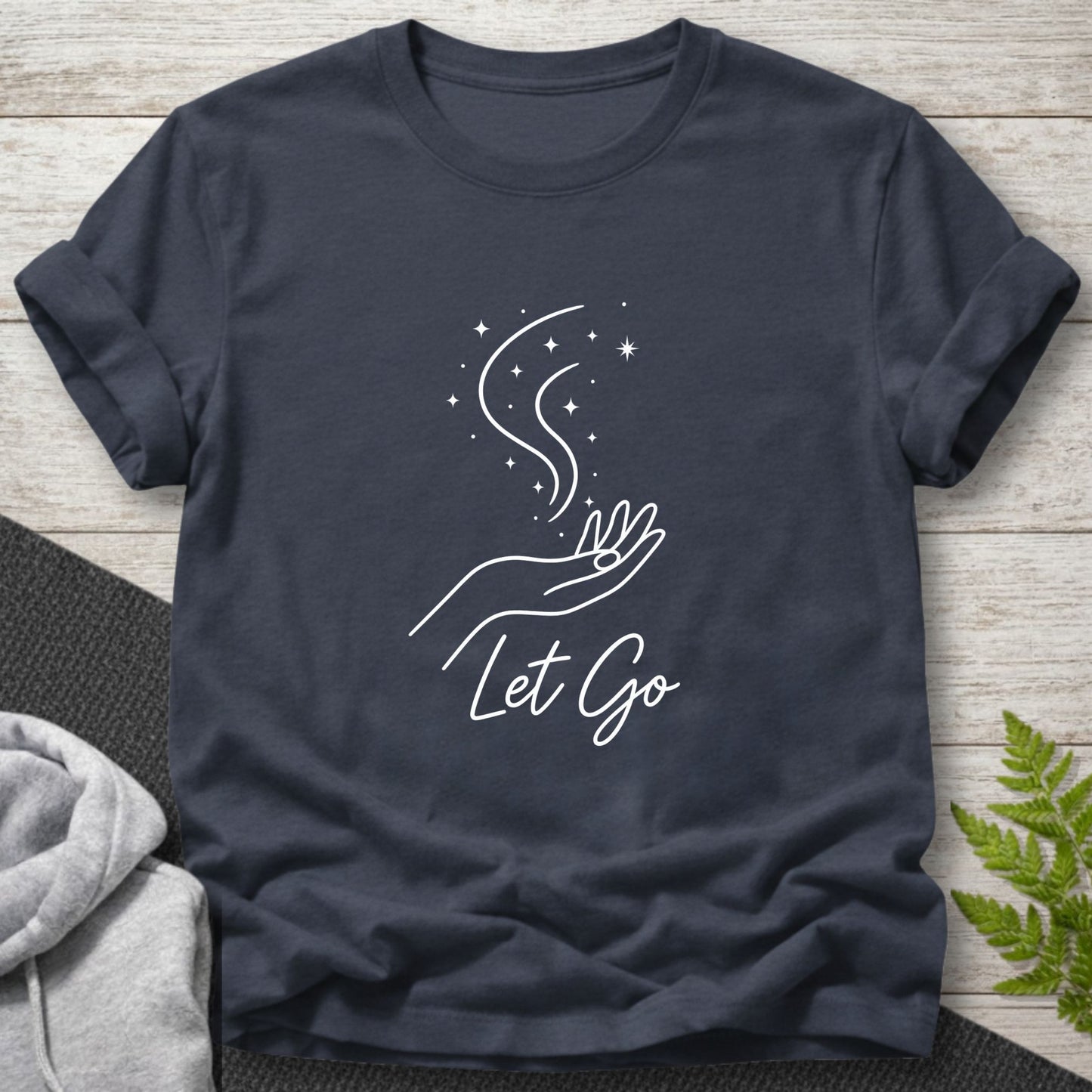 Let Go - Line Art T-Shirt