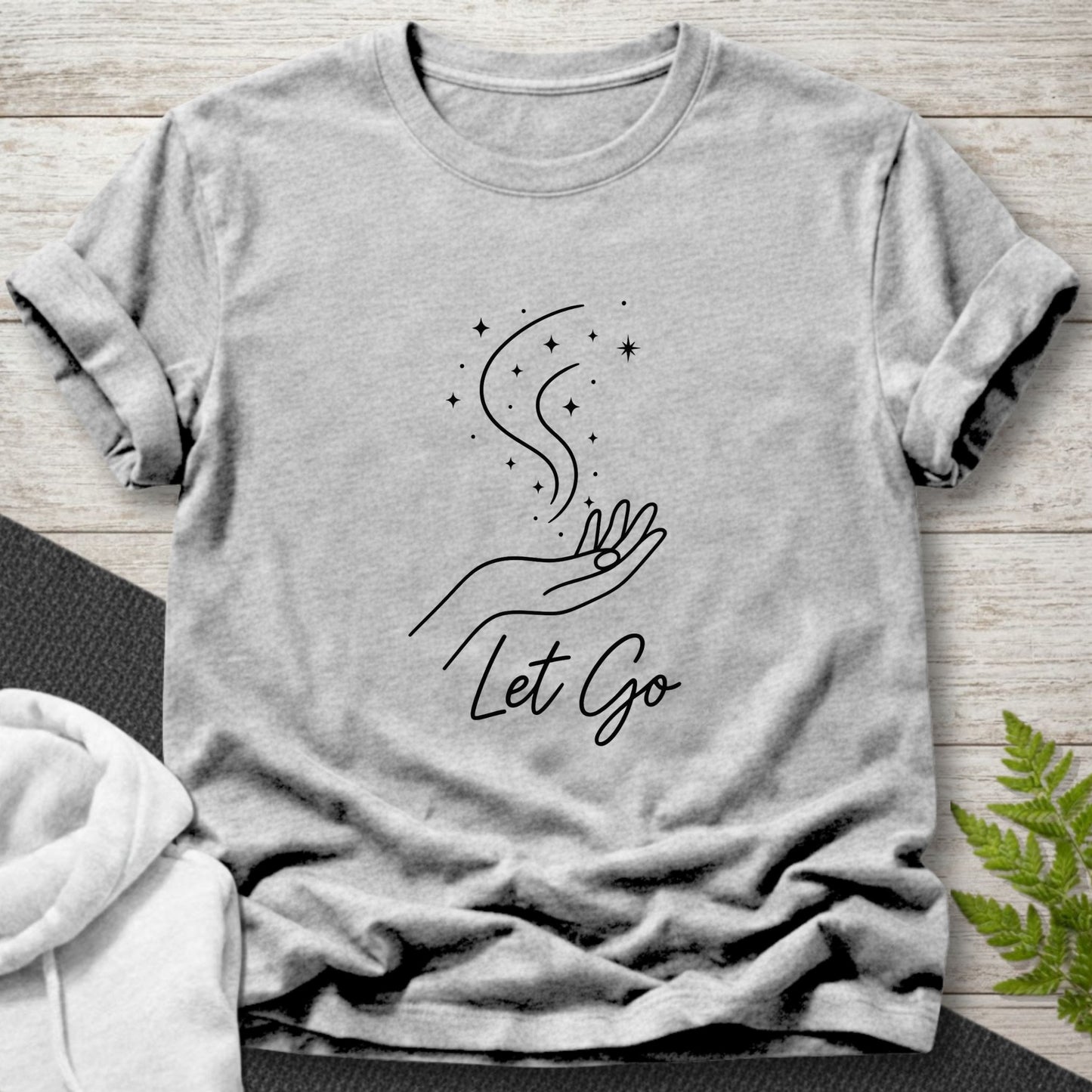 Let Go - Line Art T-Shirt