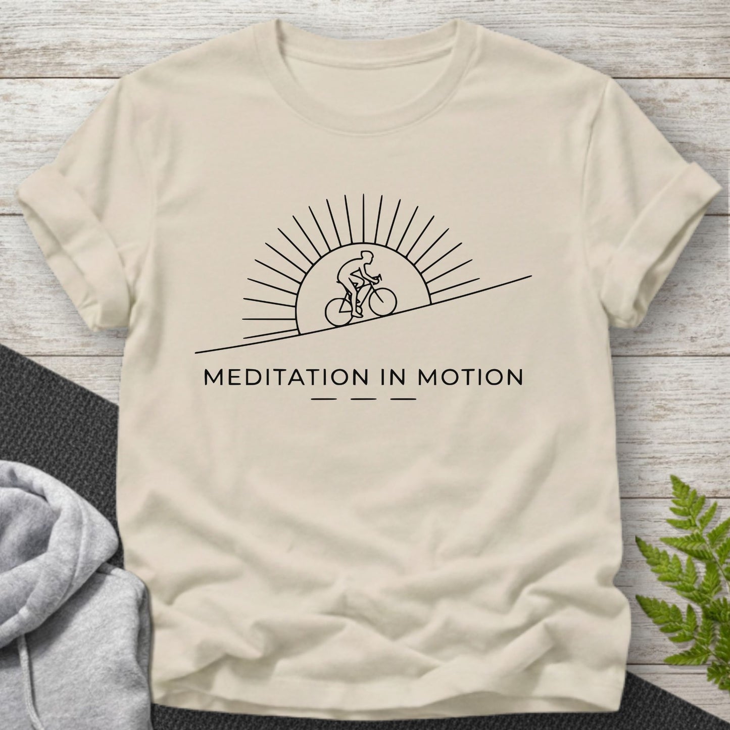 Meditation in Motion Cyclist T-Shirt