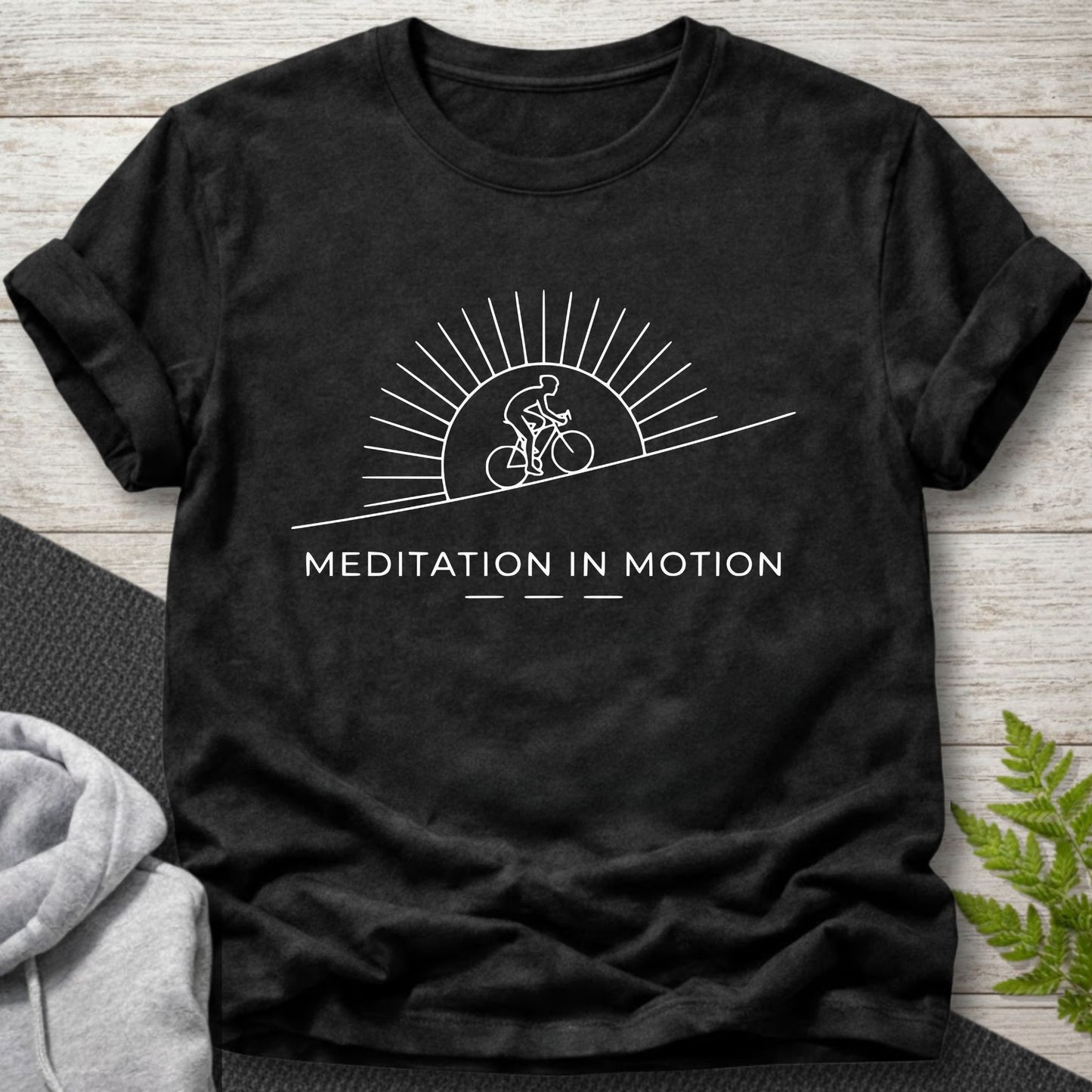 Meditation in Motion Cyclist T-Shirt