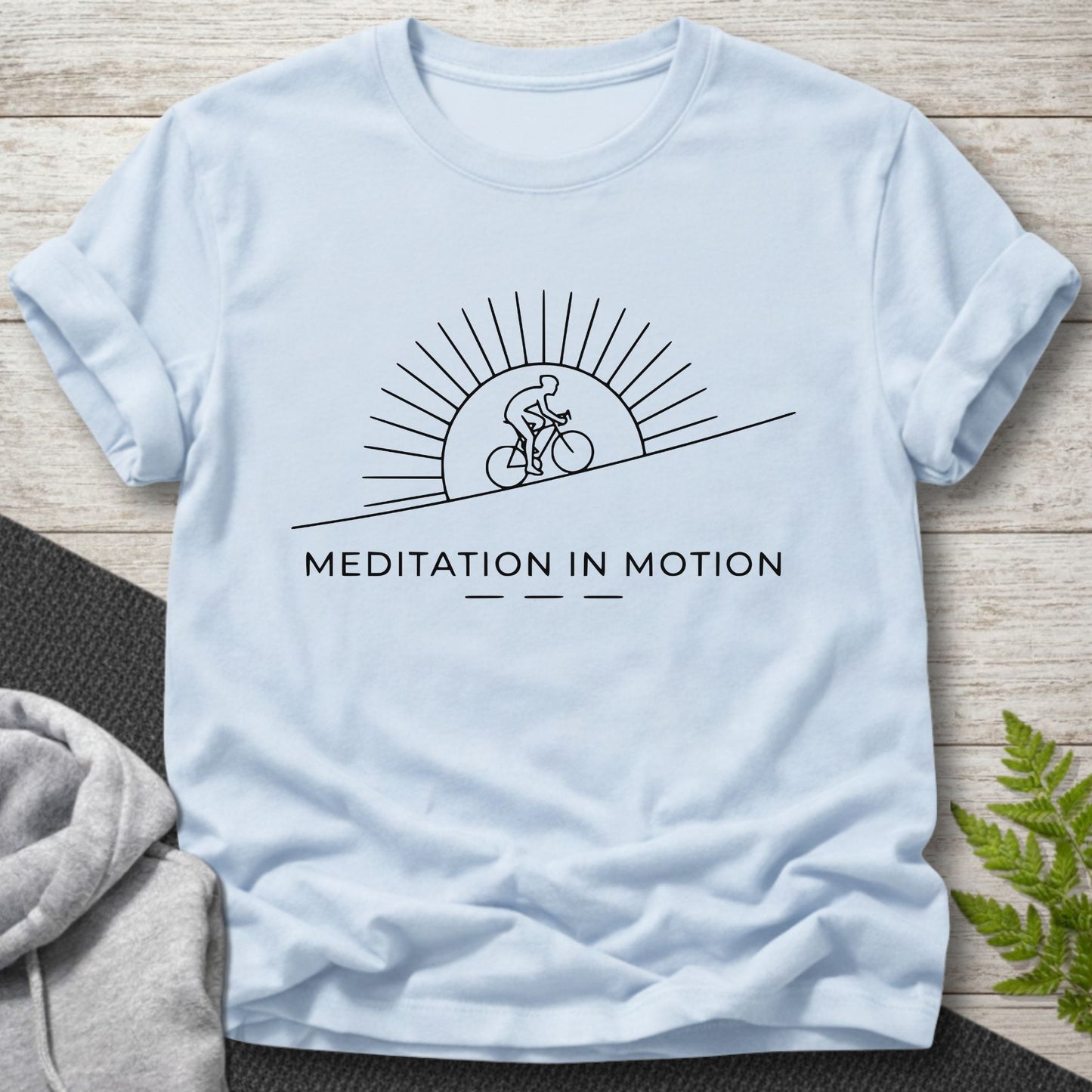 Meditation in Motion Cyclist T-Shirt