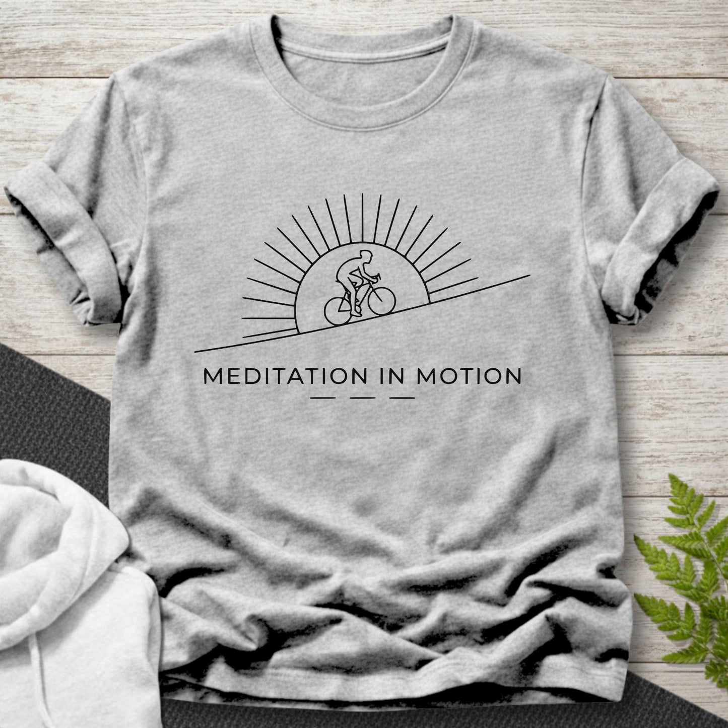 Meditation in Motion Cyclist T-Shirt