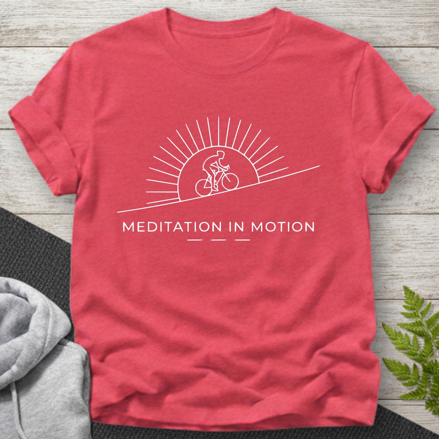 Meditation in Motion Cyclist T-Shirt