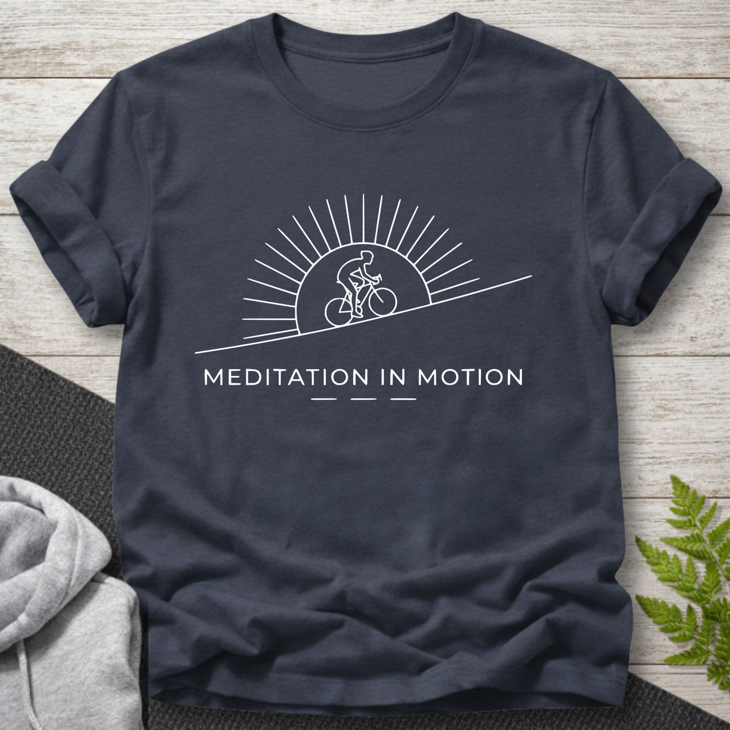 Meditation in Motion Cyclist T-Shirt