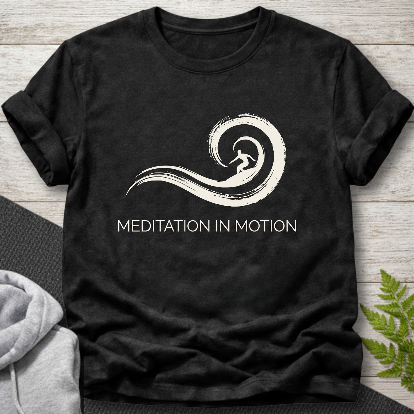 Meditation in Motion Surfing T-Shirt