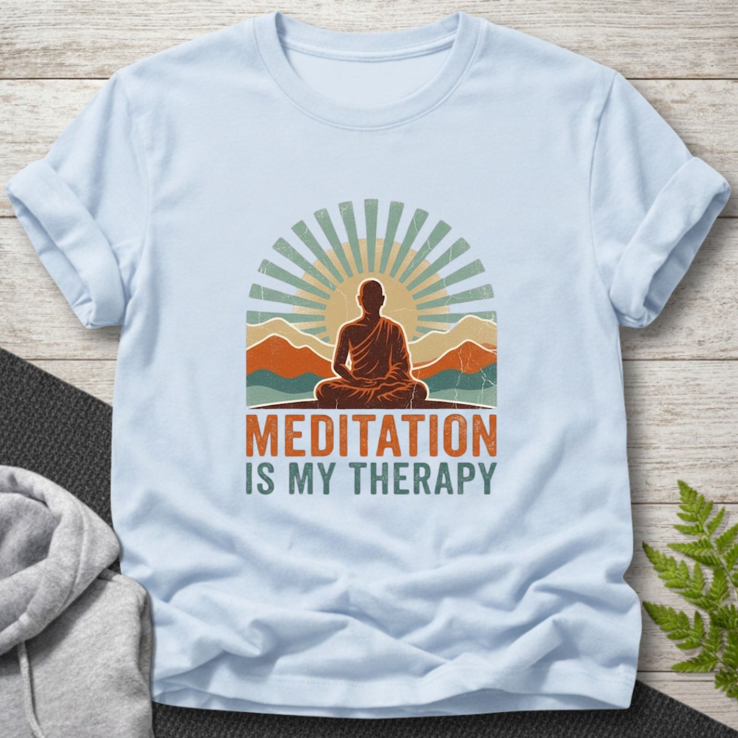 Meditation Is My Therapy T-Shirt