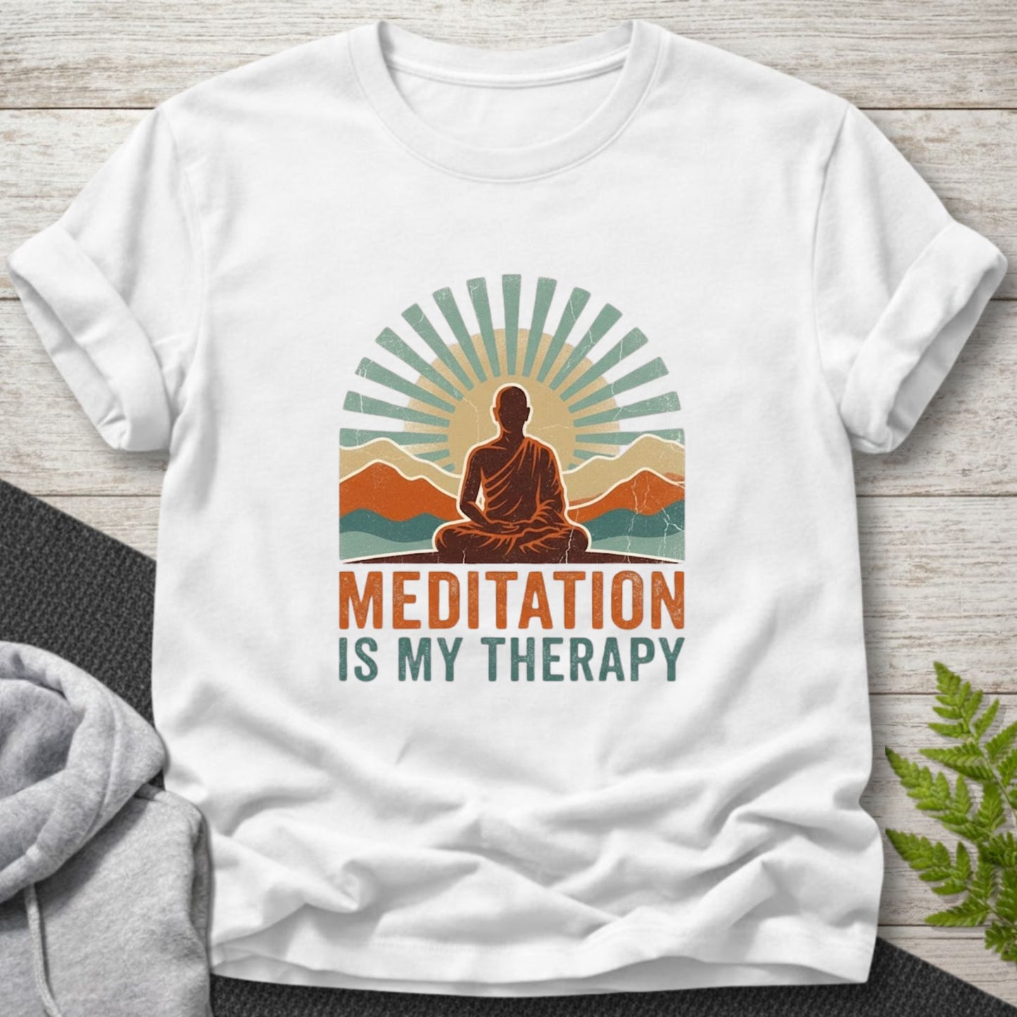 Meditation Is My Therapy T-Shirt