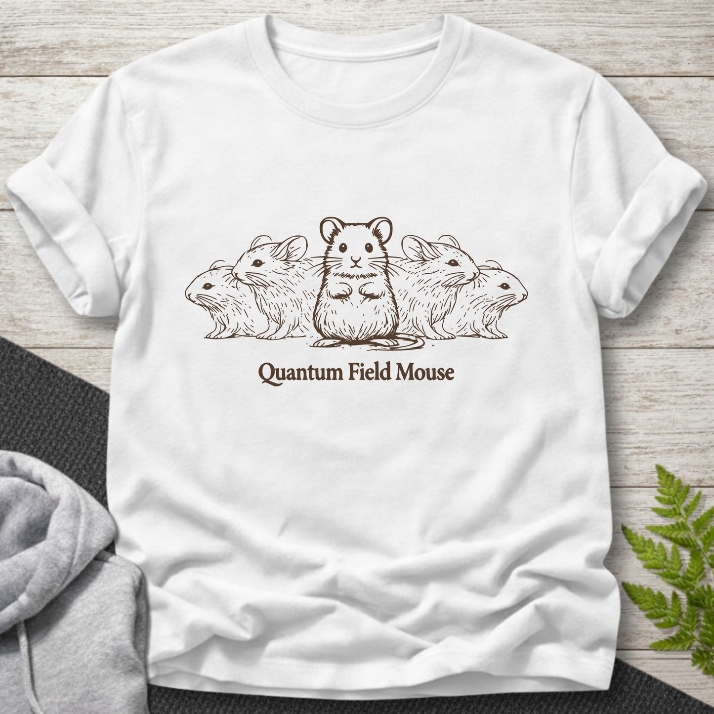Quantum Field Mouse T-Shirt