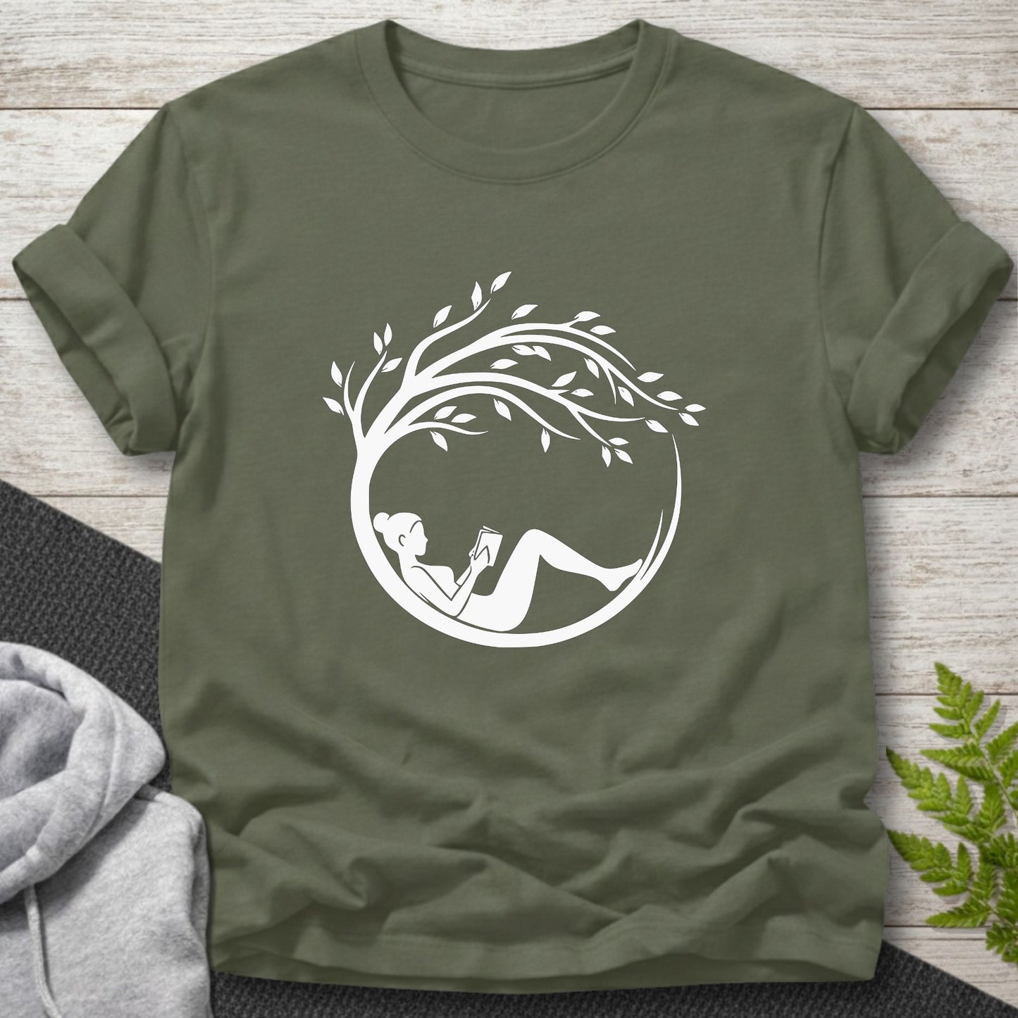 Cozy Reading Tree T-Shirt