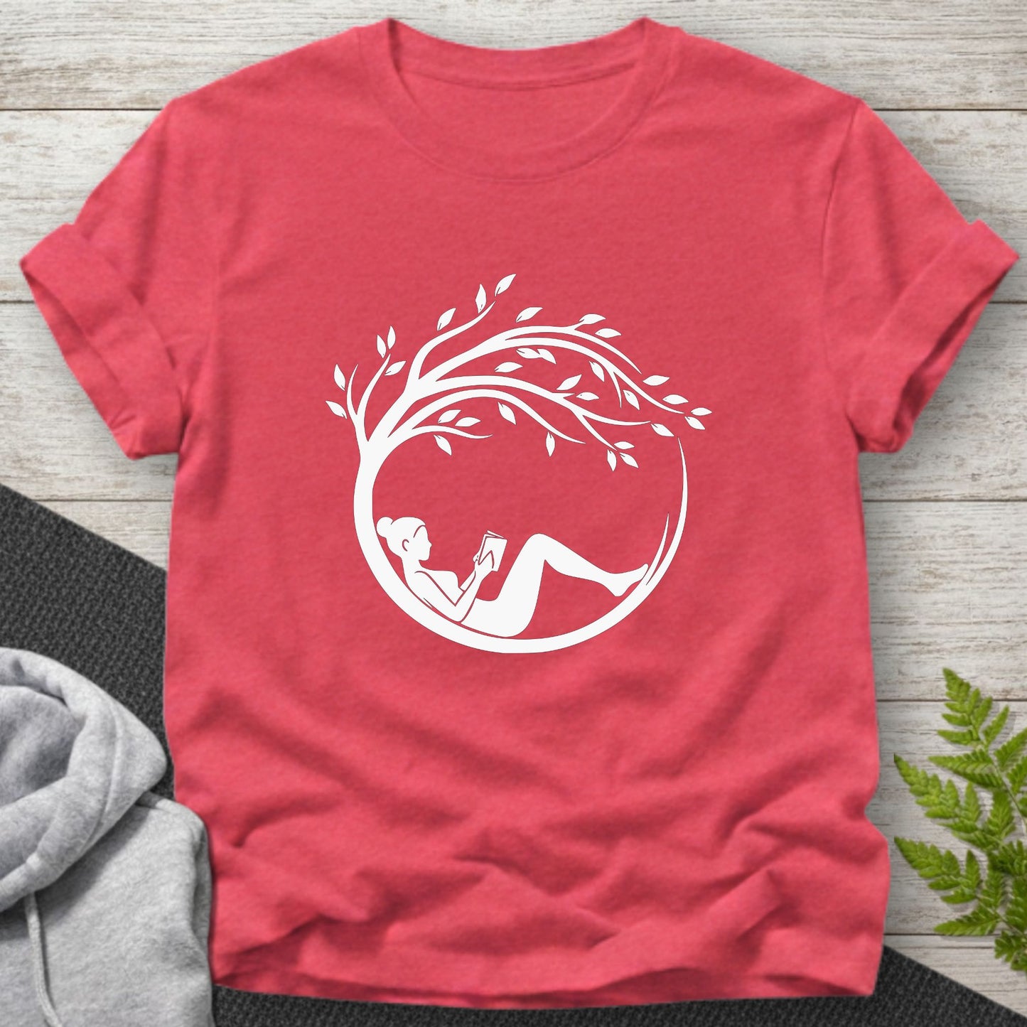 Cozy Reading Tree T-Shirt