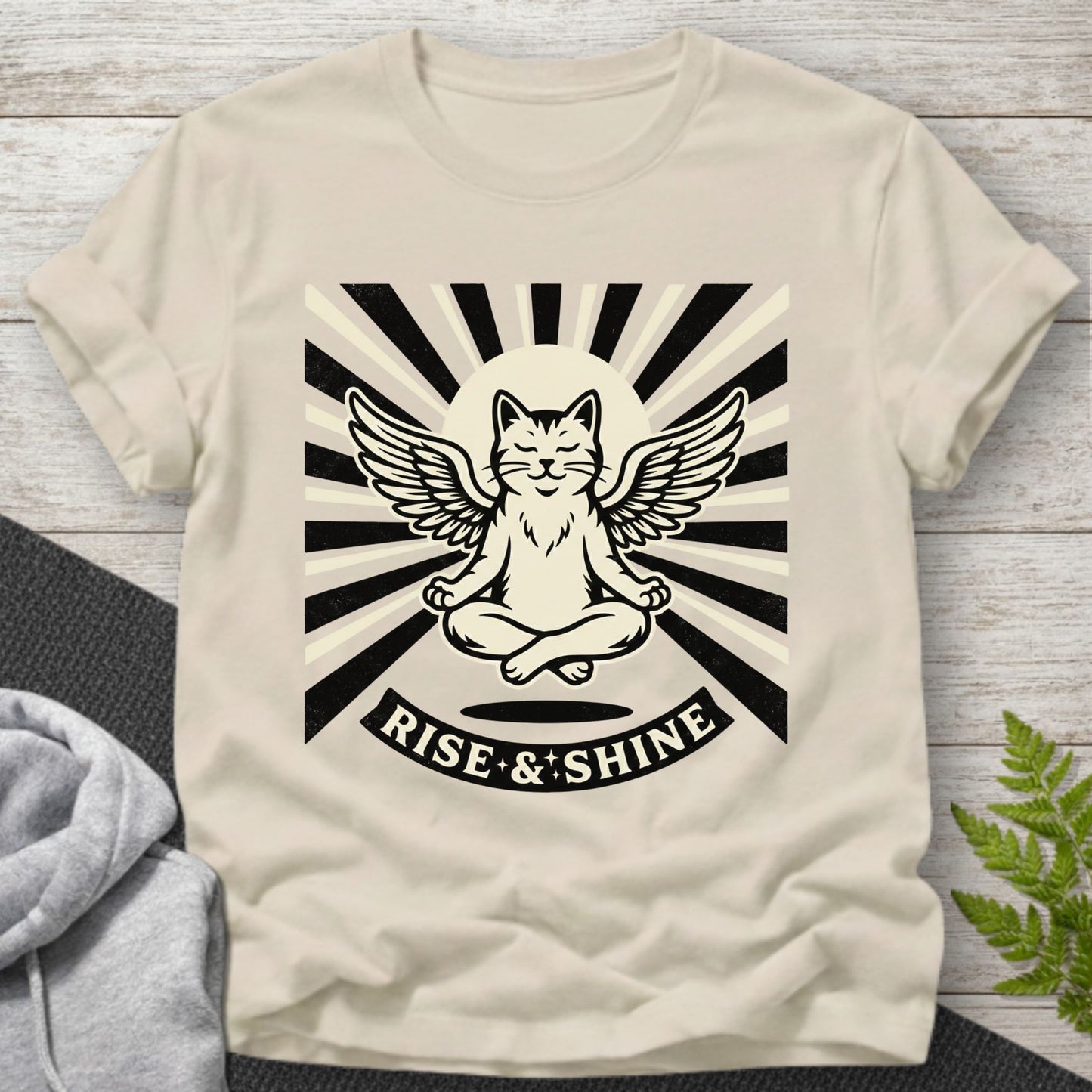 Rise & Shine Cat T-Shirt