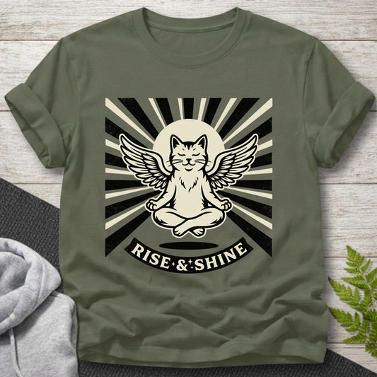 Rise & Shine Cat T-Shirt