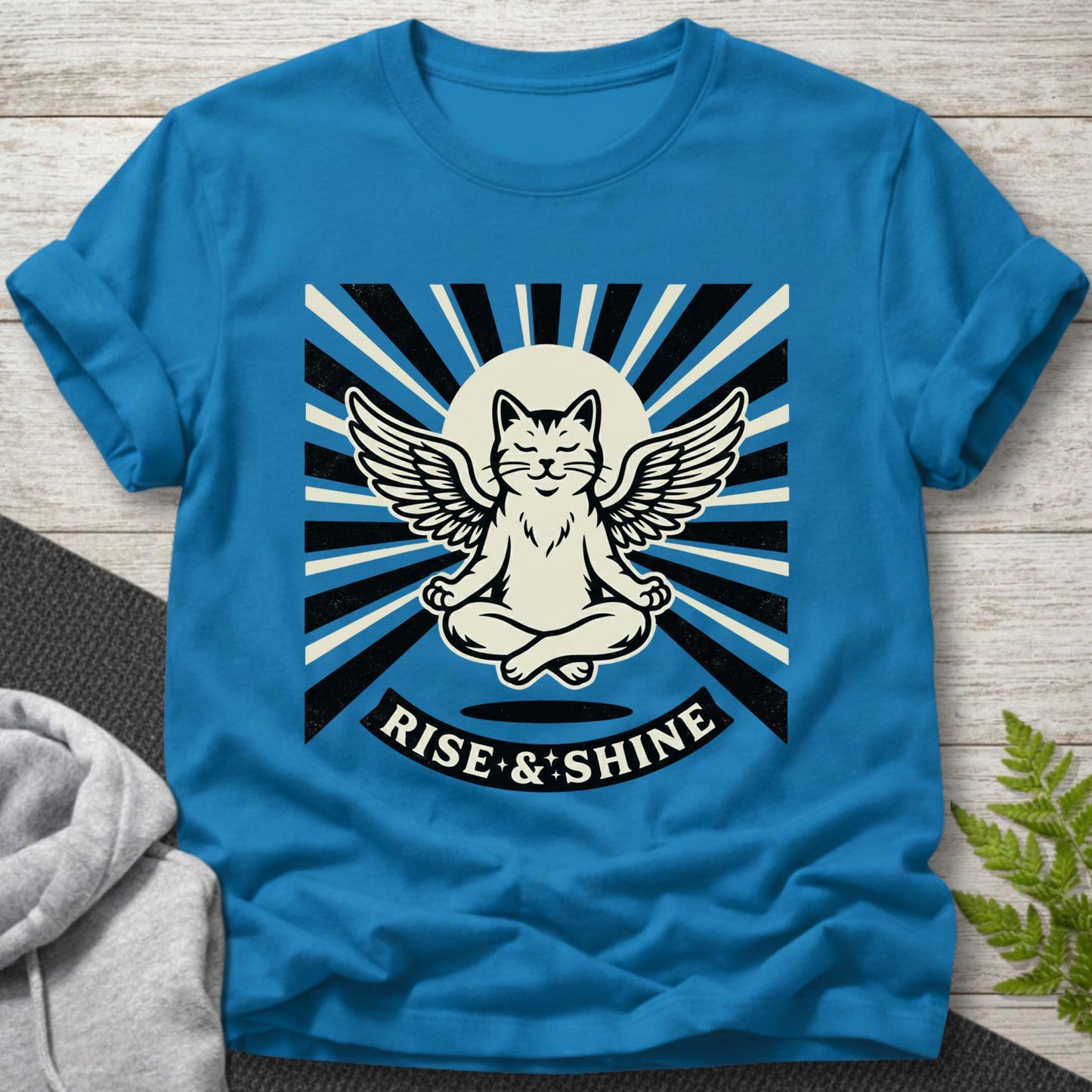 Rise & Shine Cat T-Shirt