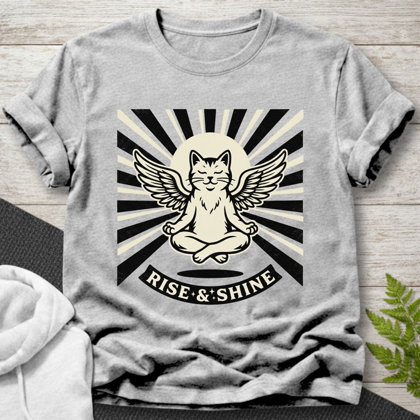 Rise & Shine Cat T-Shirt