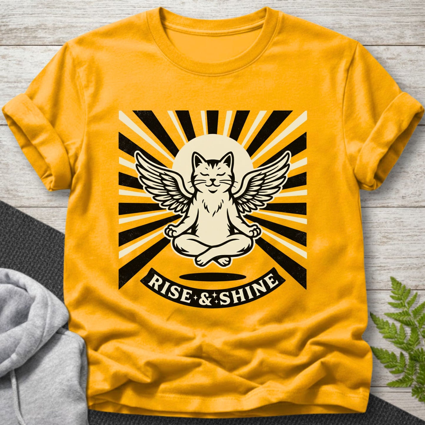 Rise & Shine Cat T-Shirt