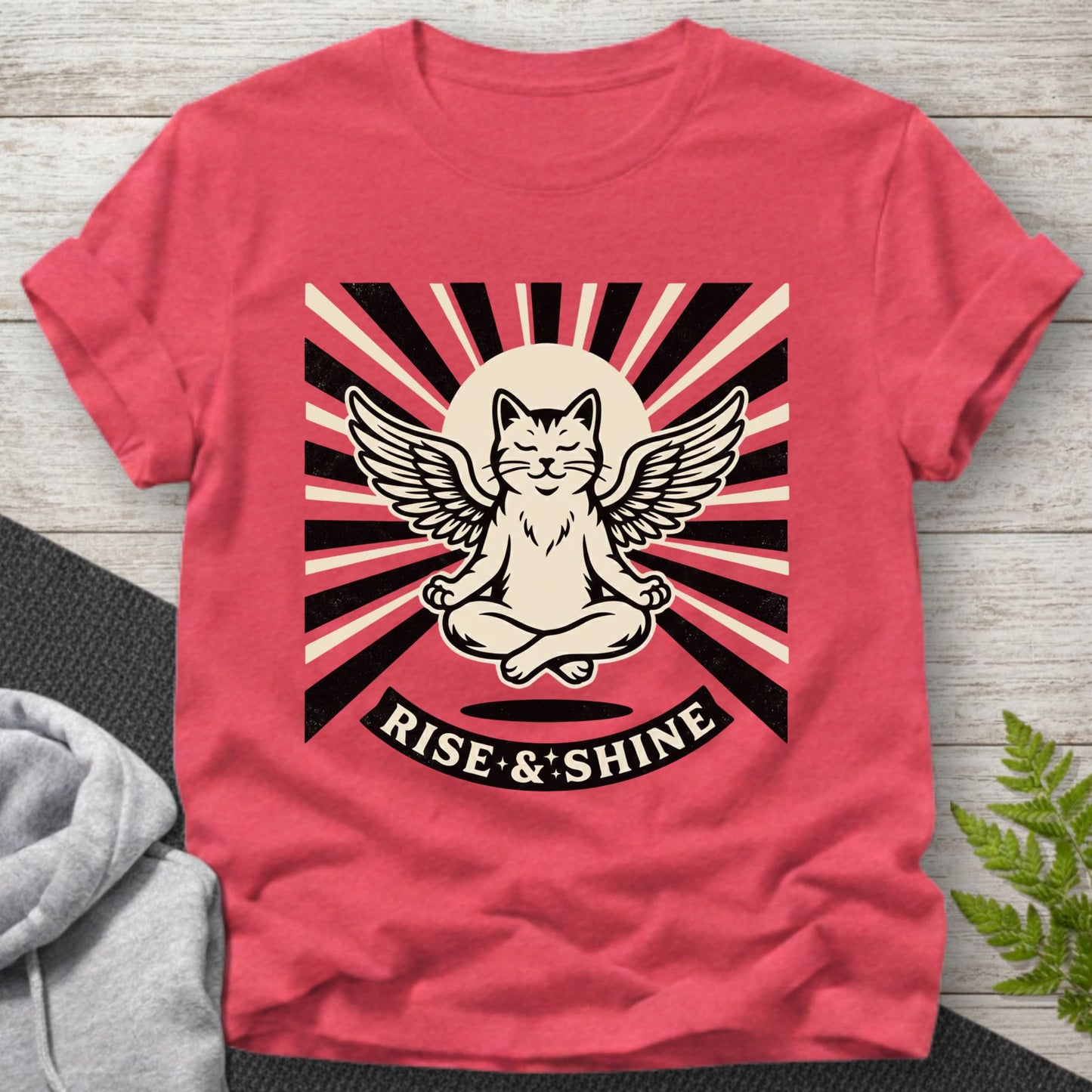 Rise & Shine Cat T-Shirt