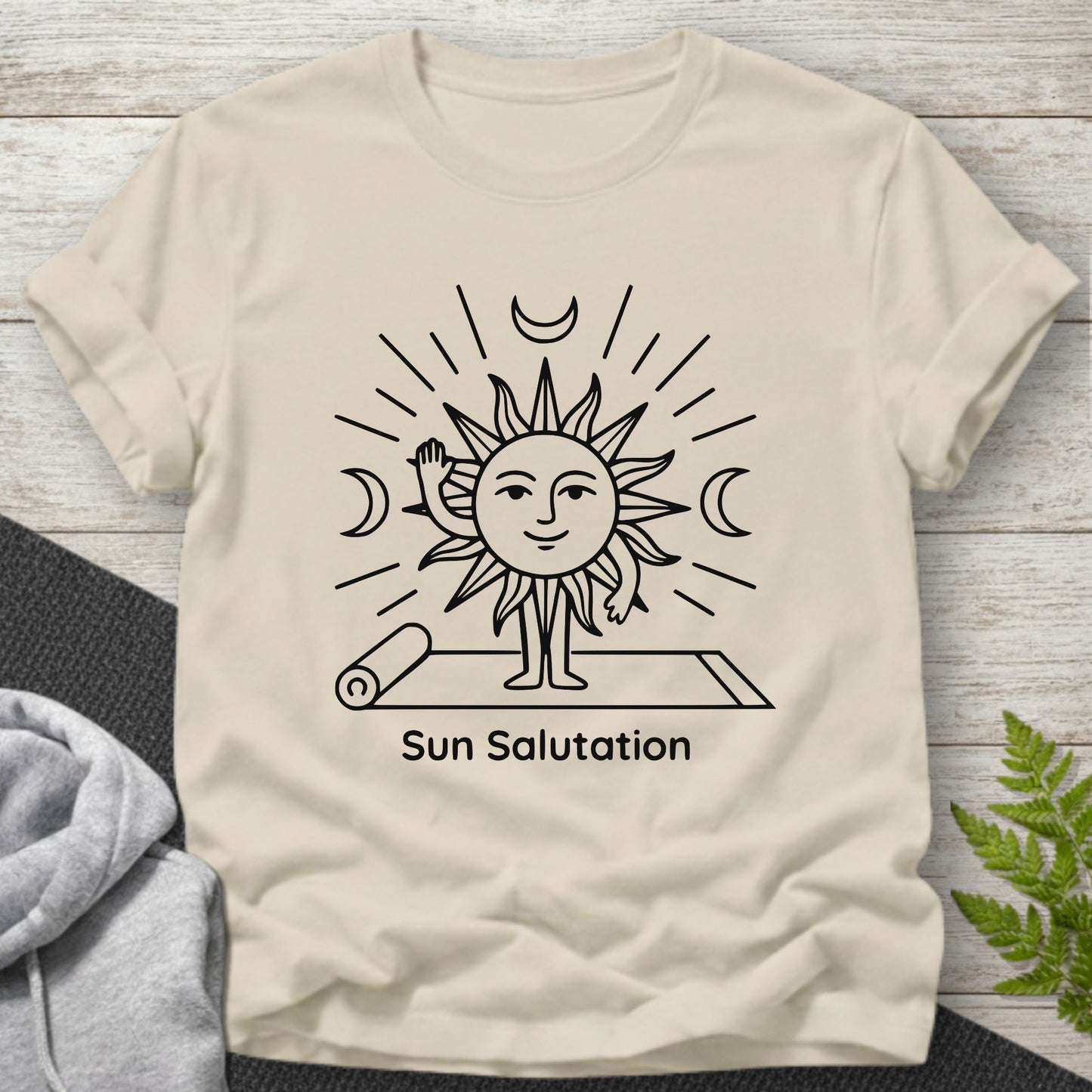 Sun Salutation – Funny Yoga T-Shirt