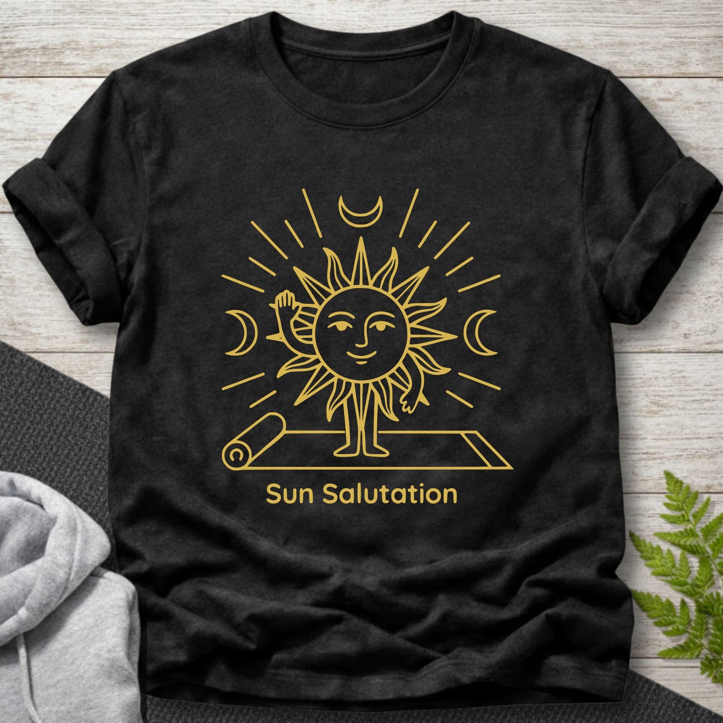 Sun Salutation – Funny Yoga T-Shirt