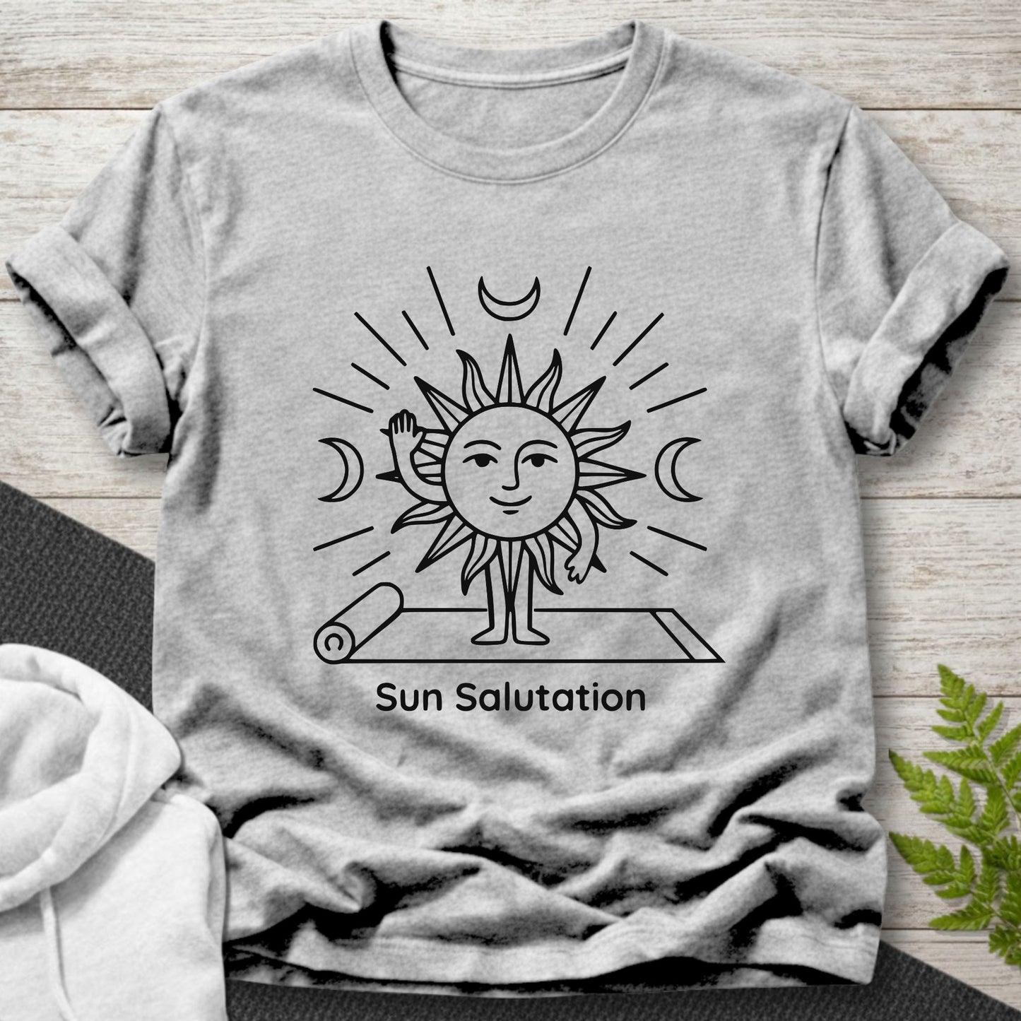 Sun Salutation – Funny Yoga T-Shirt