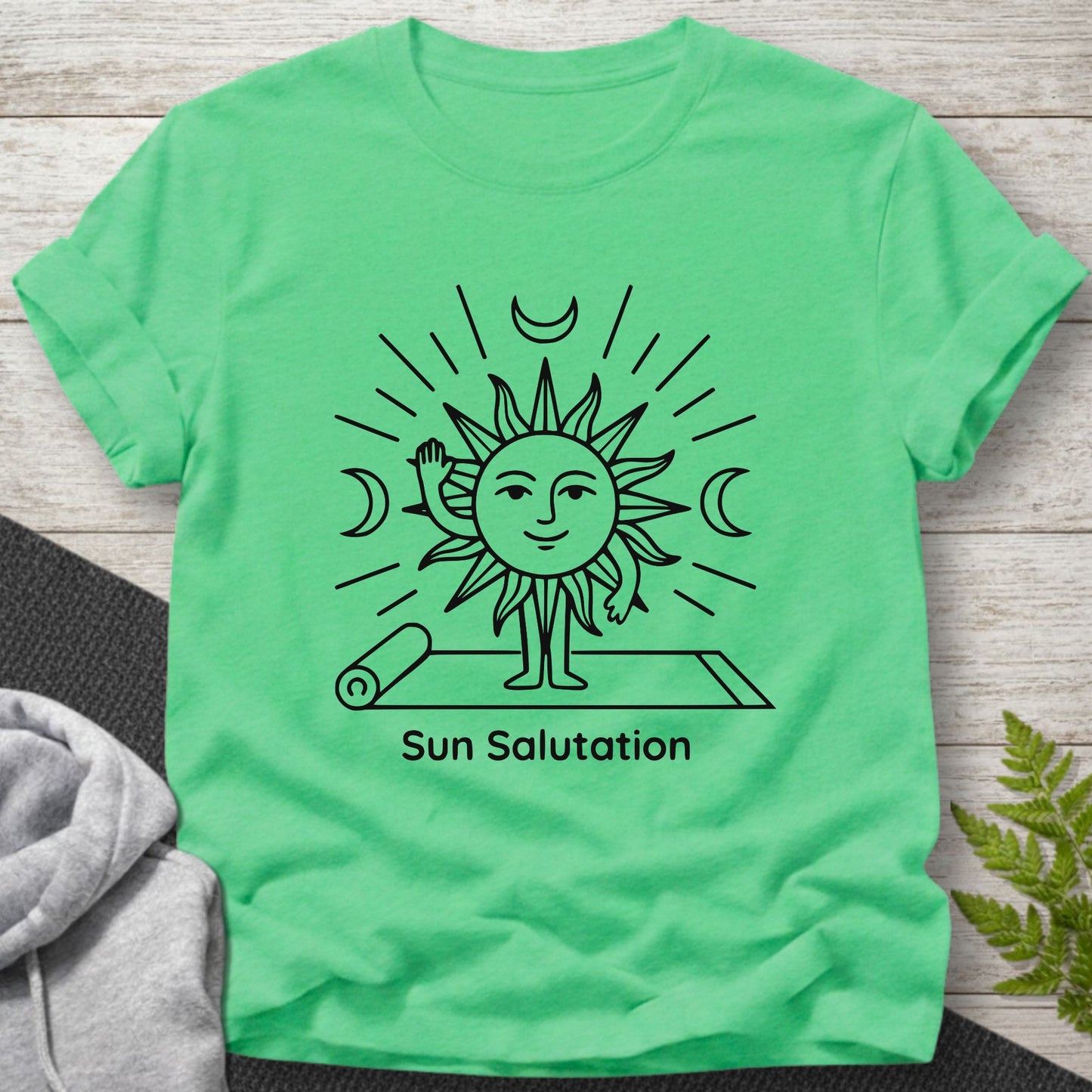 Sun Salutation – Funny Yoga T-Shirt