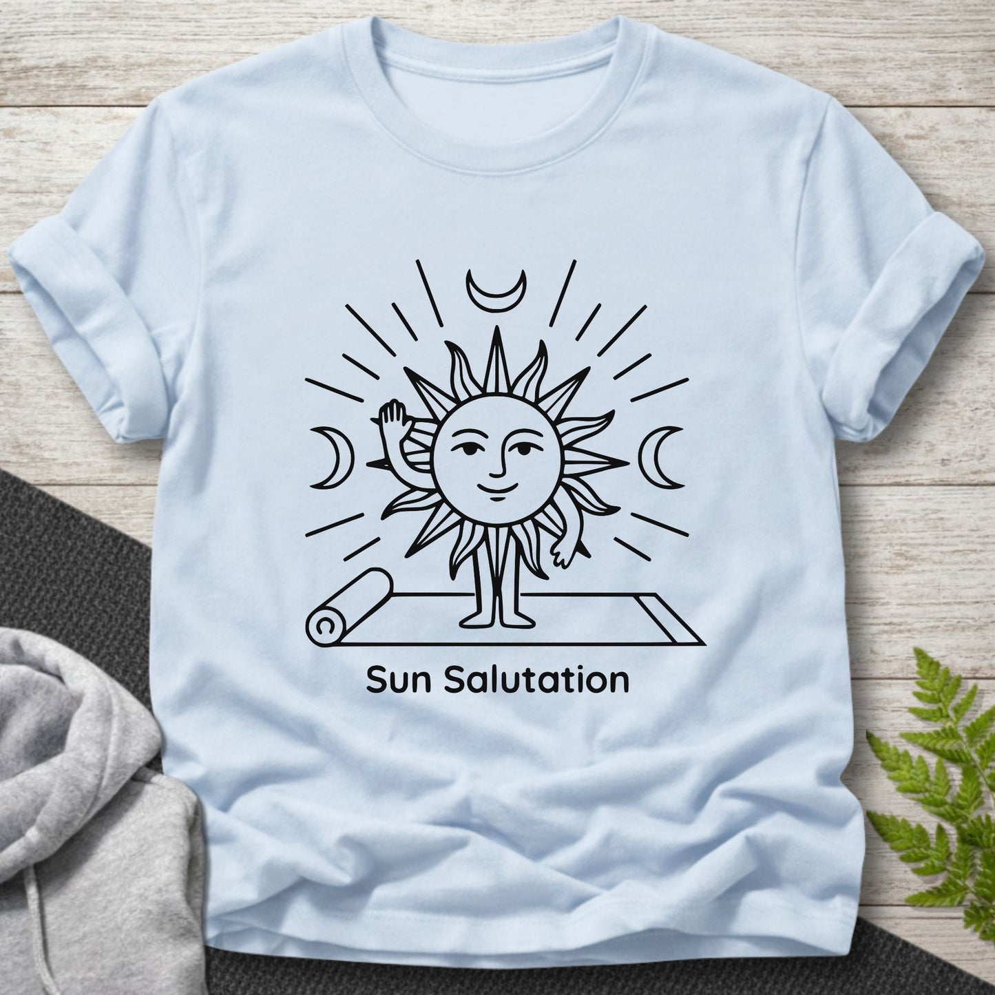 Sun Salutation – Funny Yoga T-Shirt