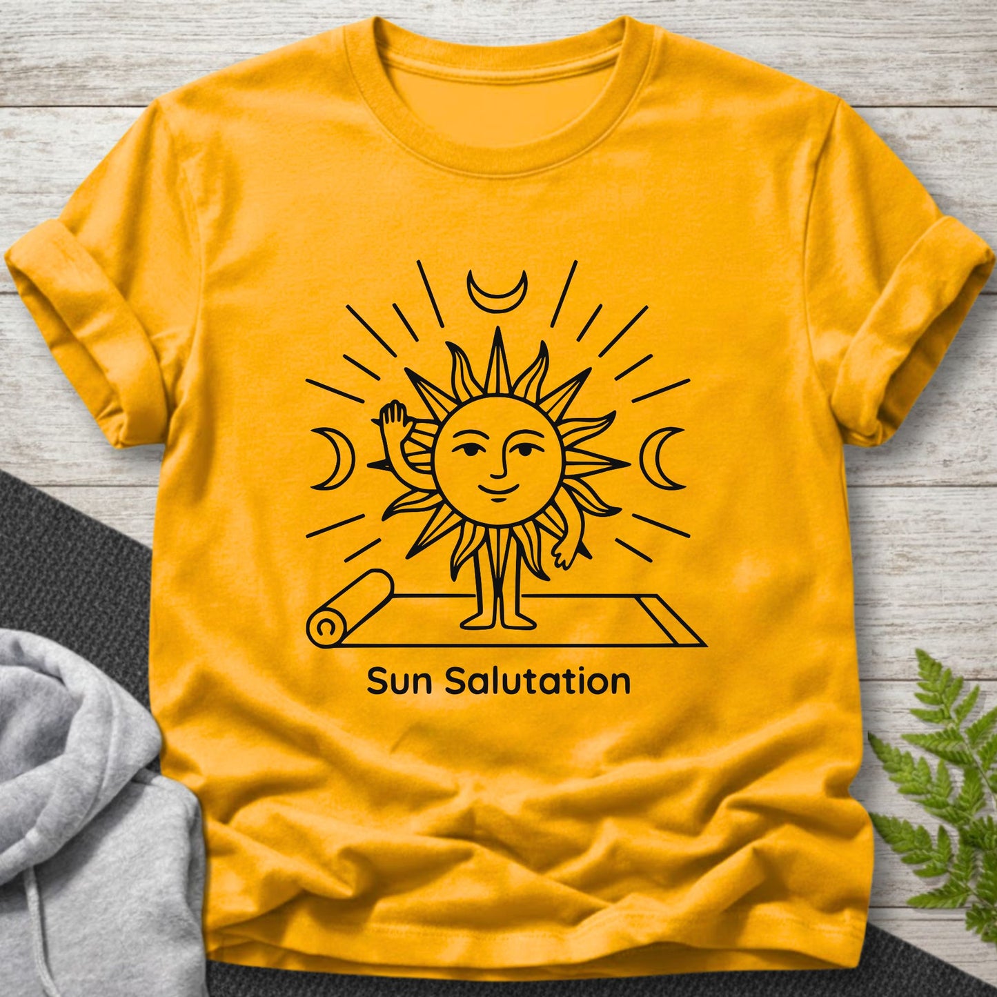 Sun Salutation – Funny Yoga T-Shirt