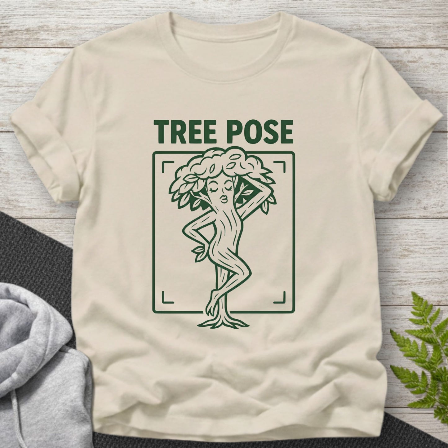 Tree Pose – Funny Yoga T-Shirt
