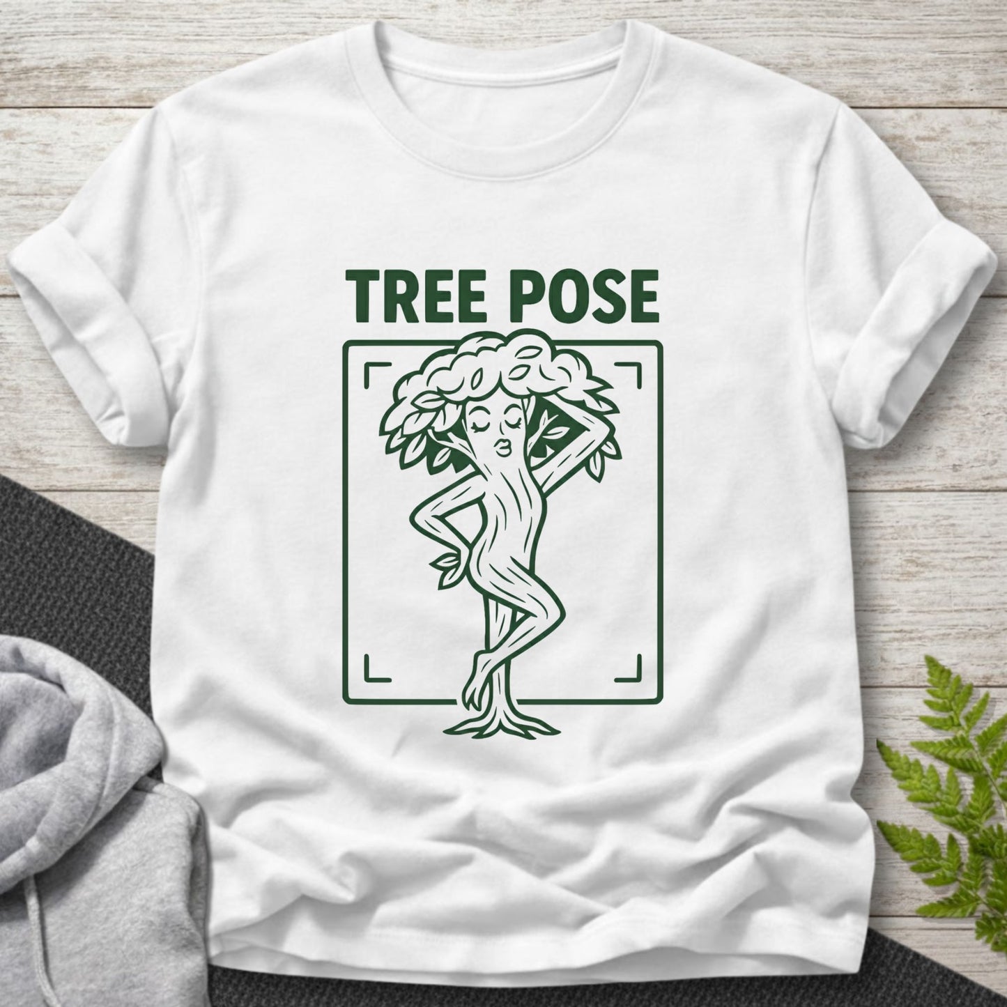 Tree Pose – Funny Yoga T-Shirt