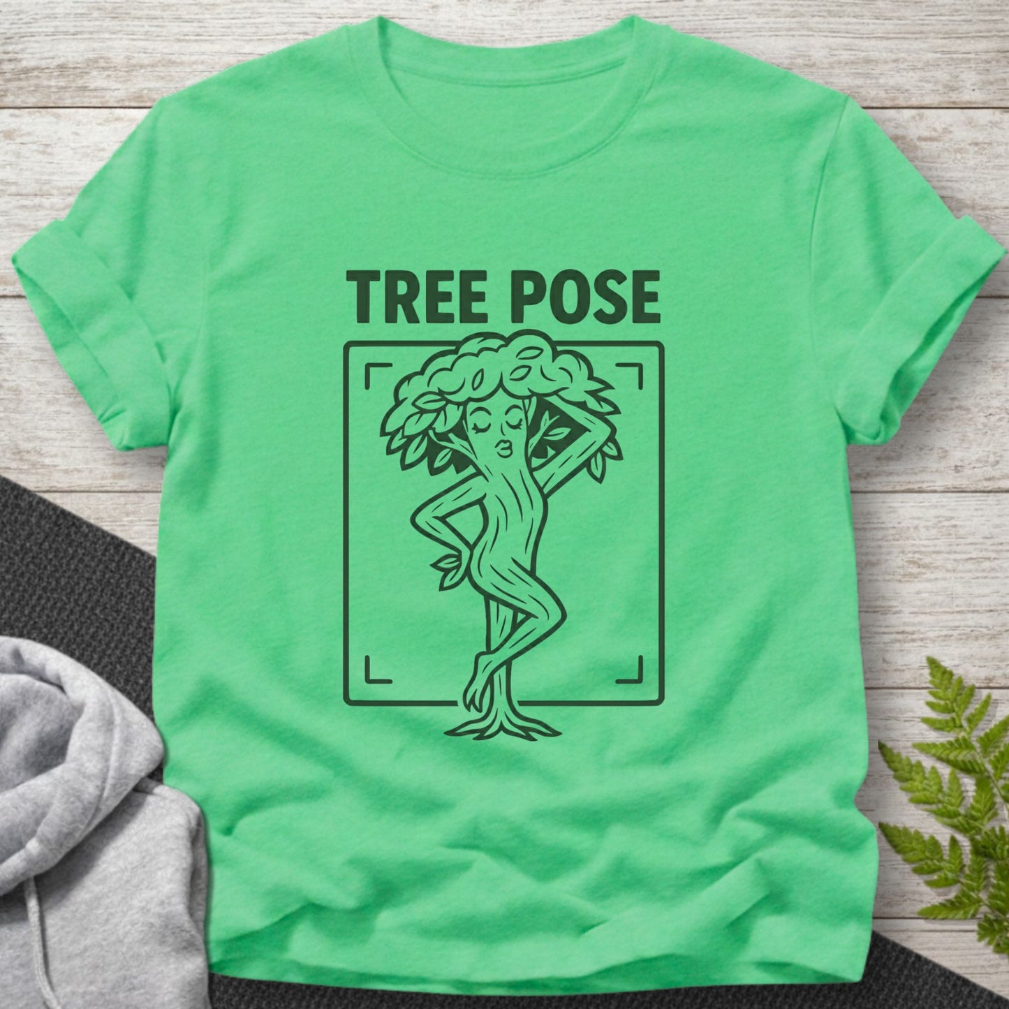 Tree Pose – Funny Yoga T-Shirt
