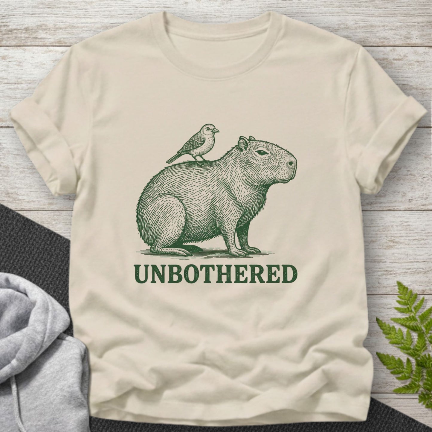 Unbothered – Capybara T-Shirt