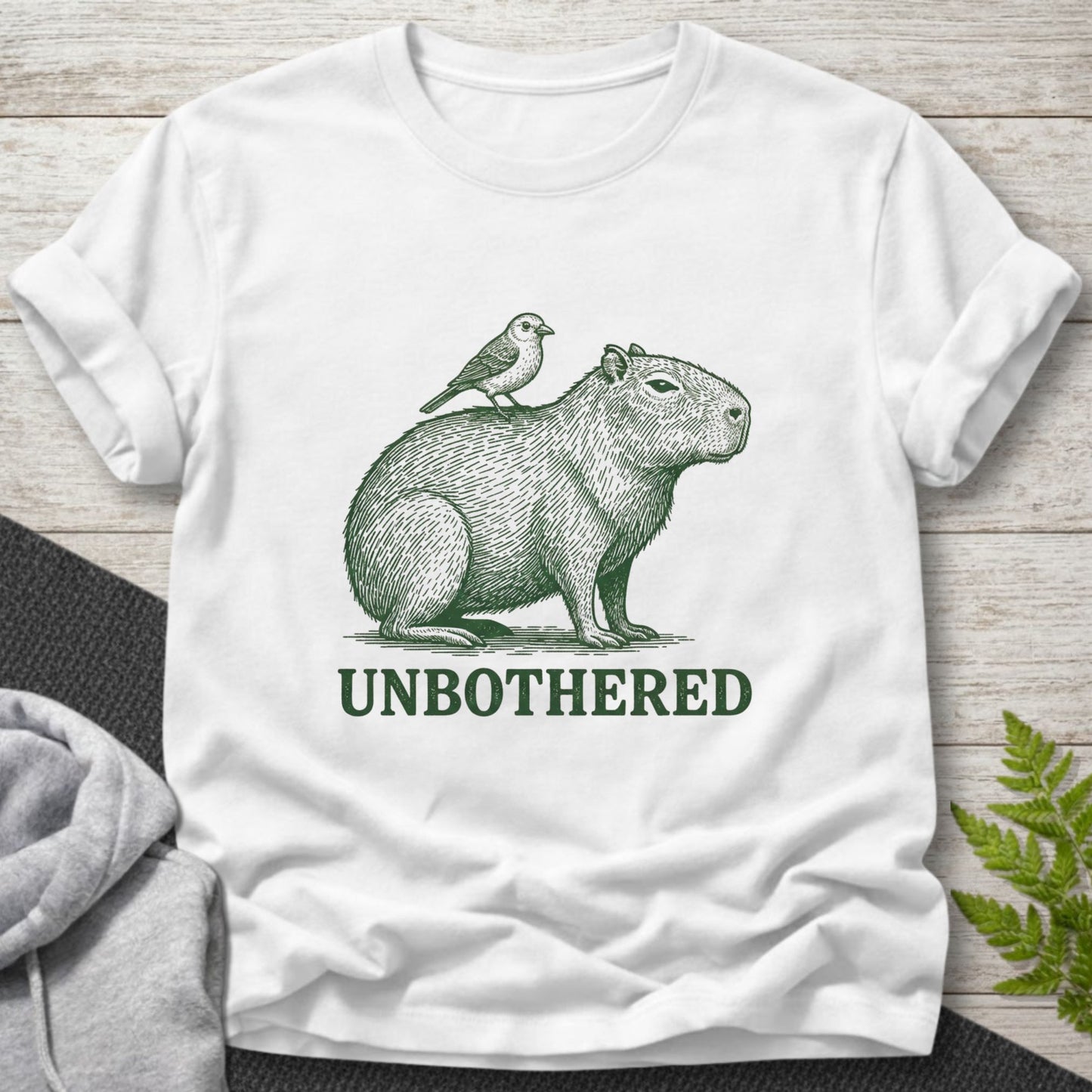 Unbothered – Capybara T-Shirt