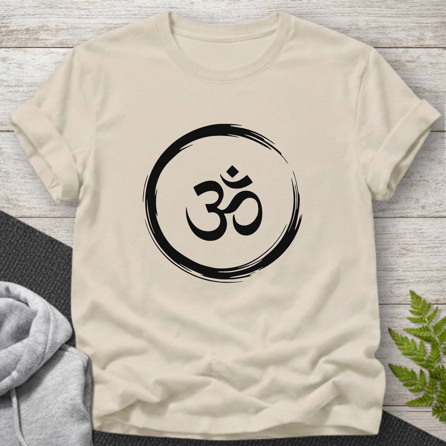Om – Zen Circle Yoga T-Shirt
