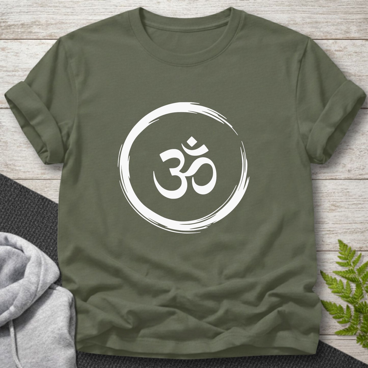 Om – Zen Circle Yoga T-Shirt