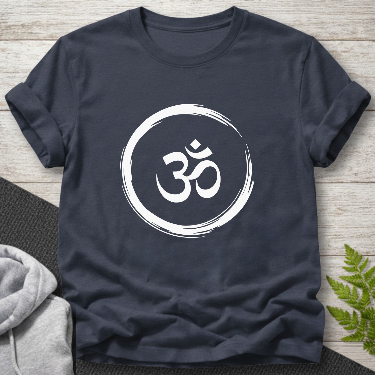 Om – Zen Circle Yoga T-Shirt