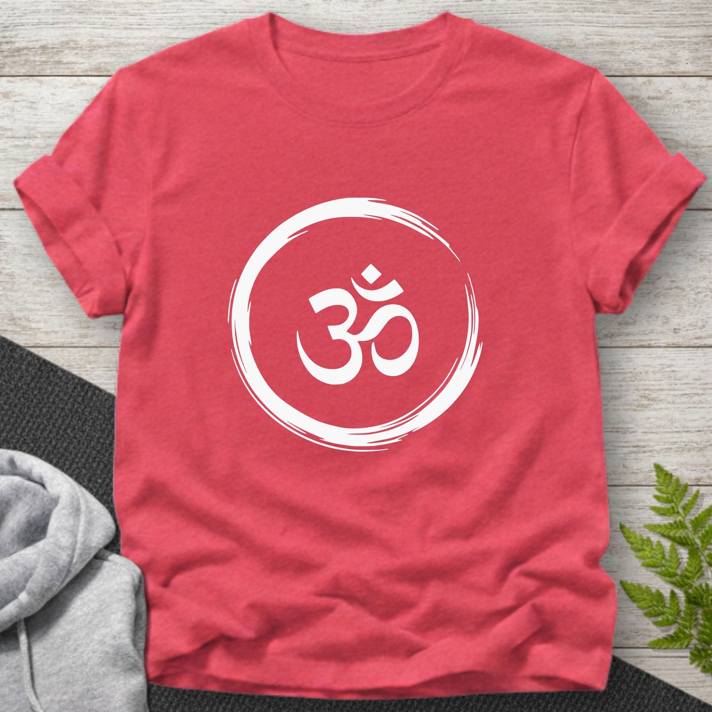 Om – Zen Circle Yoga T-Shirt