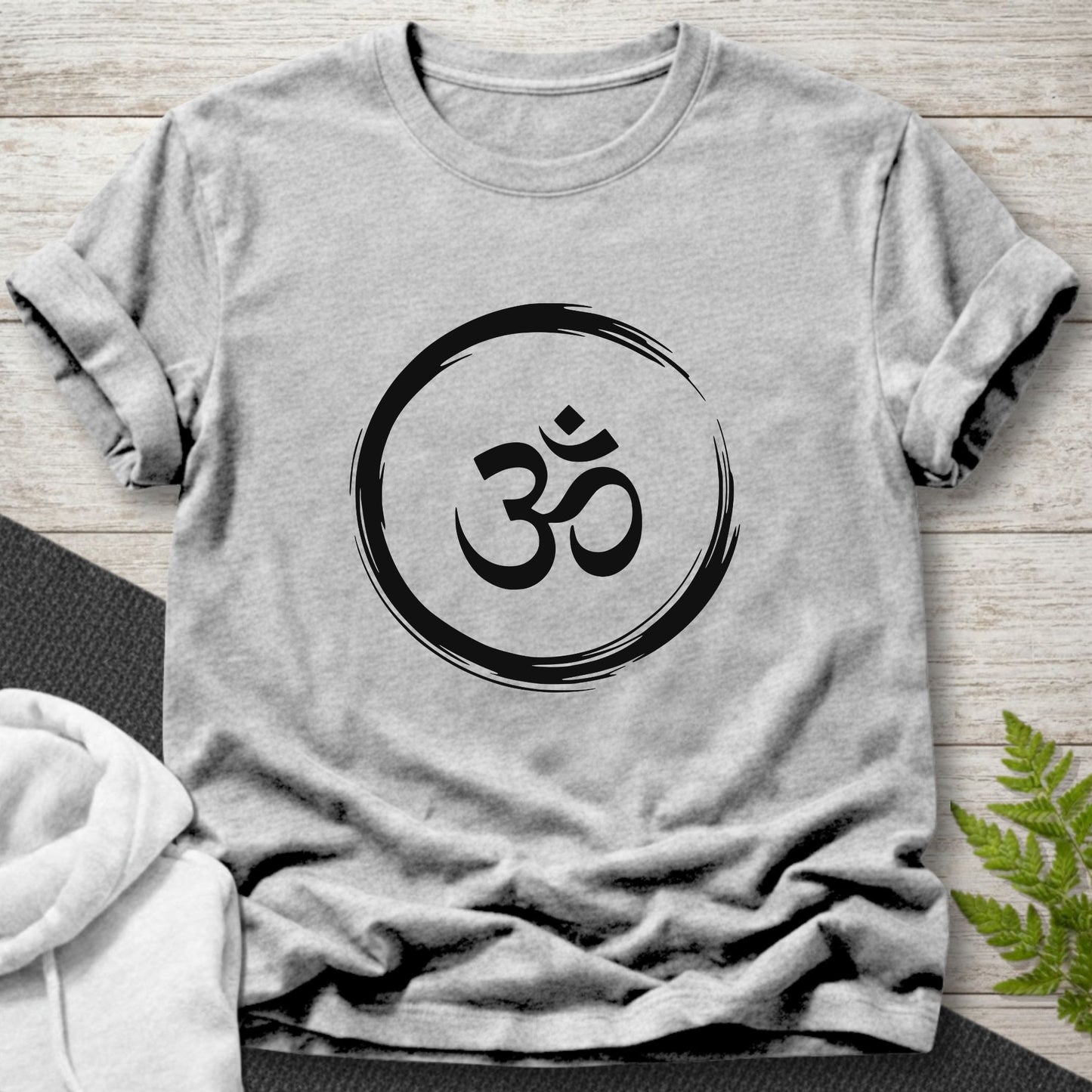 Om – Zen Circle Yoga T-Shirt