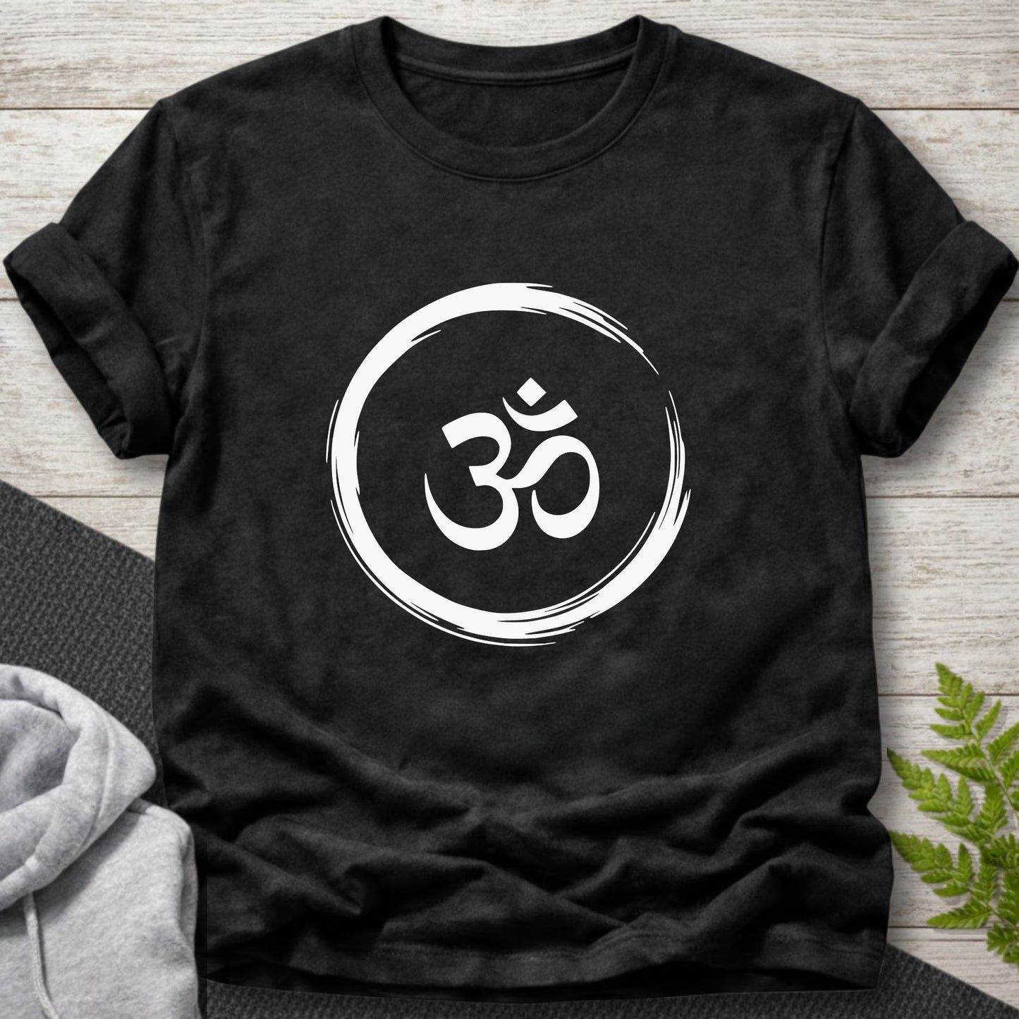Om – Zen Circle Yoga T-Shirt
