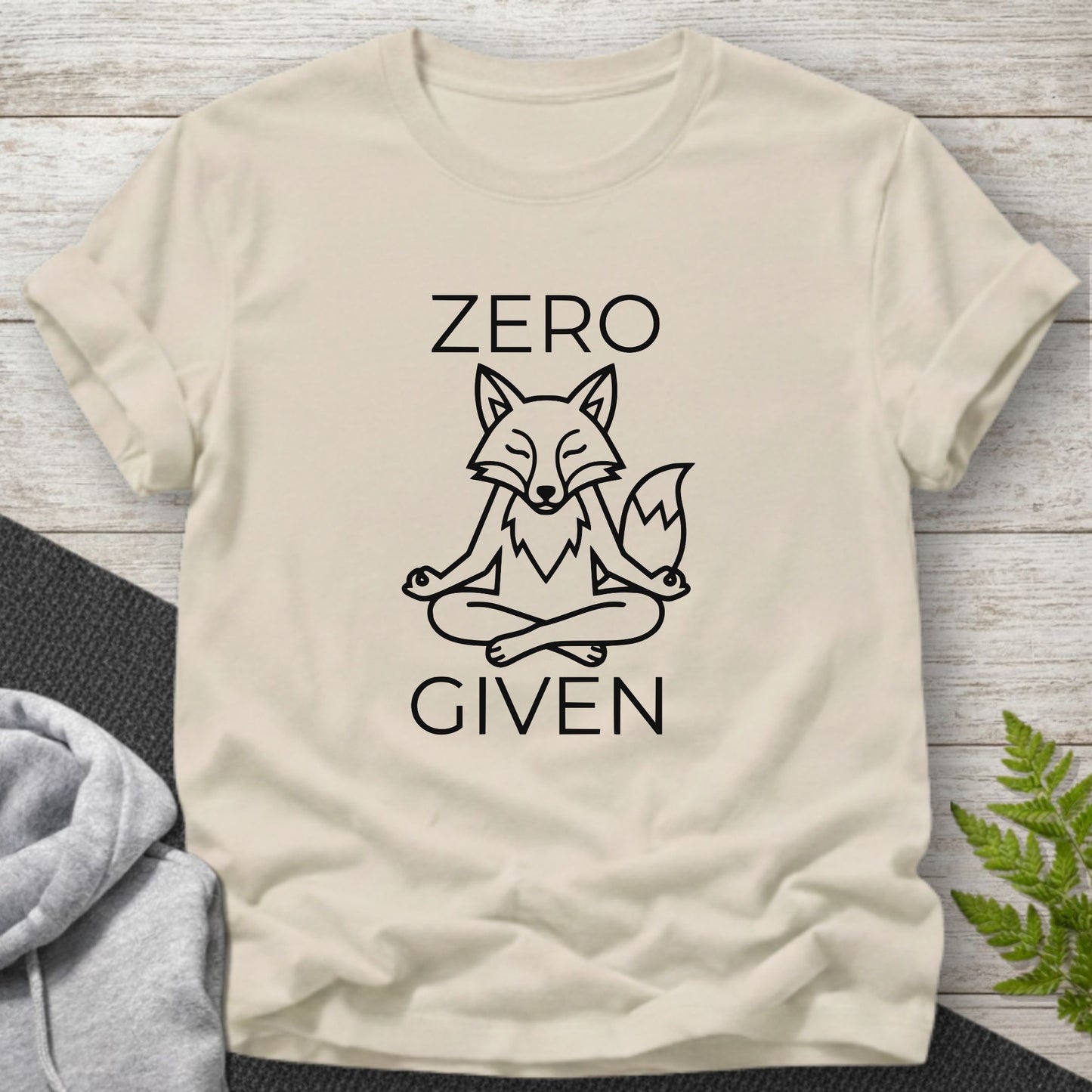 Zero Fox Given Meditation T-Shirt