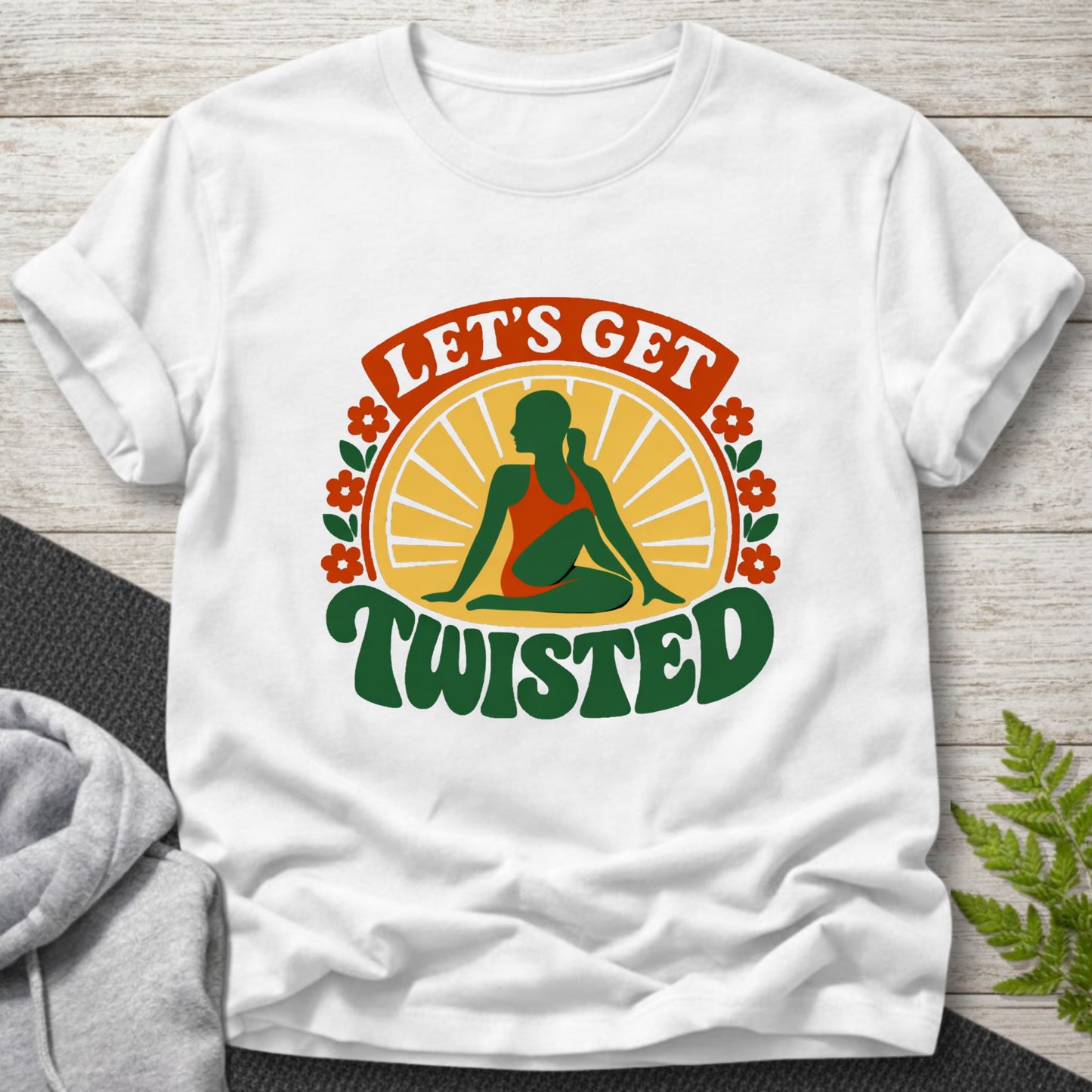 Let’s Get Twisted Yoga T-Shirt