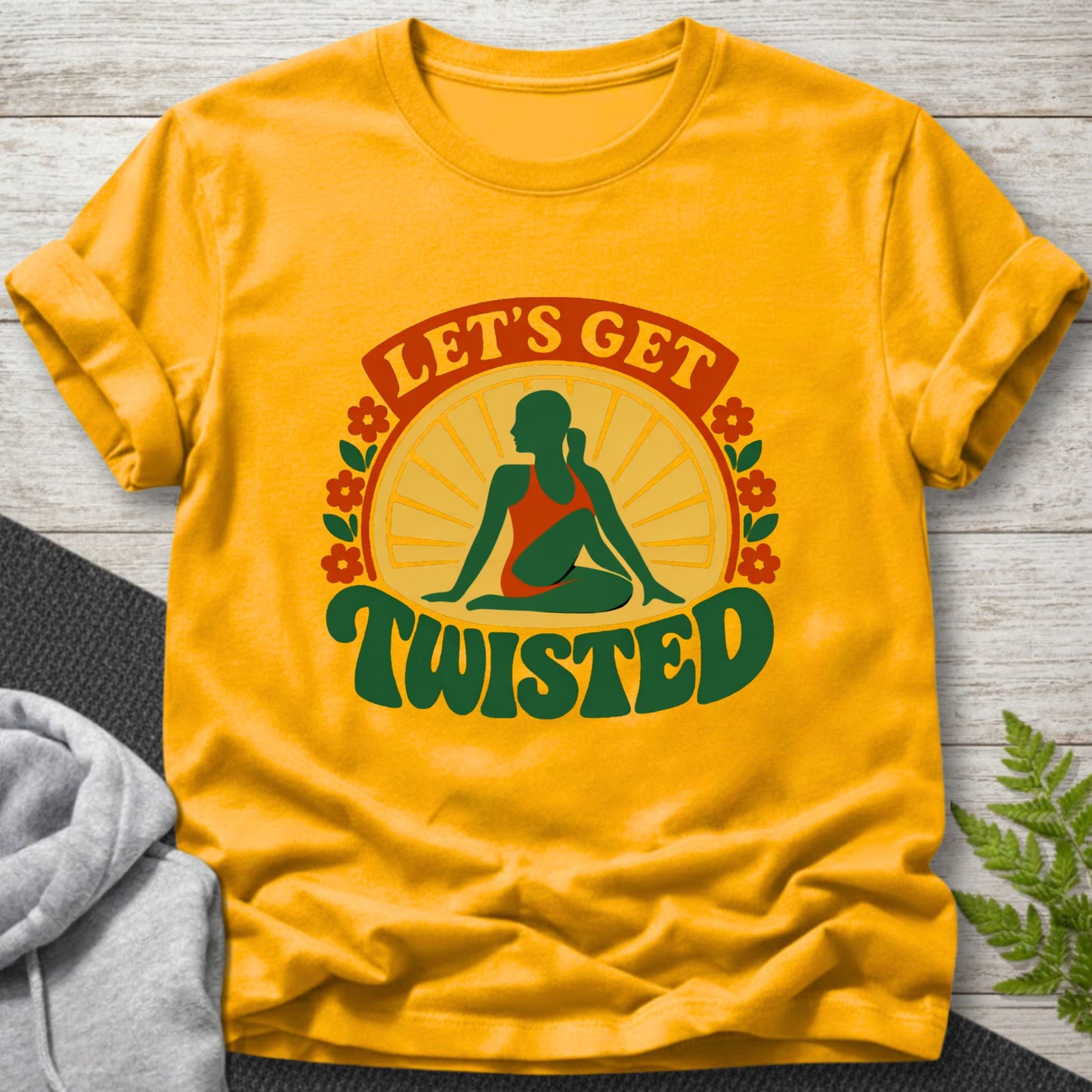 Let’s Get Twisted Yoga T-Shirt