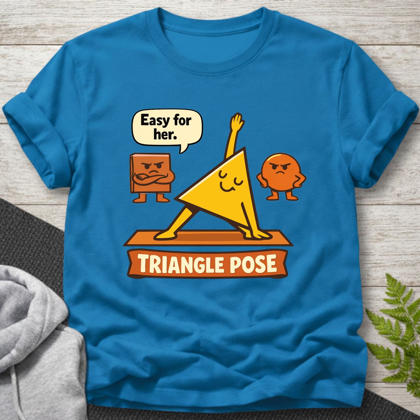 Triangle Pose Yoga T-Shirt