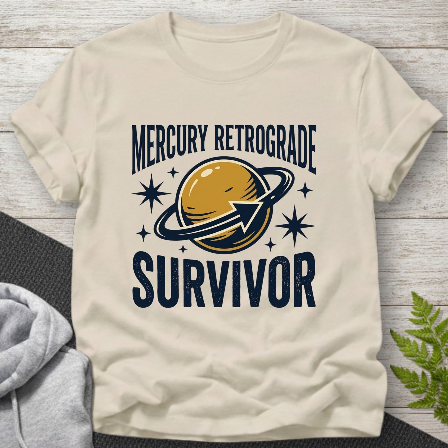 Mercury Retrograde Survivor – Astrology T-Shirt