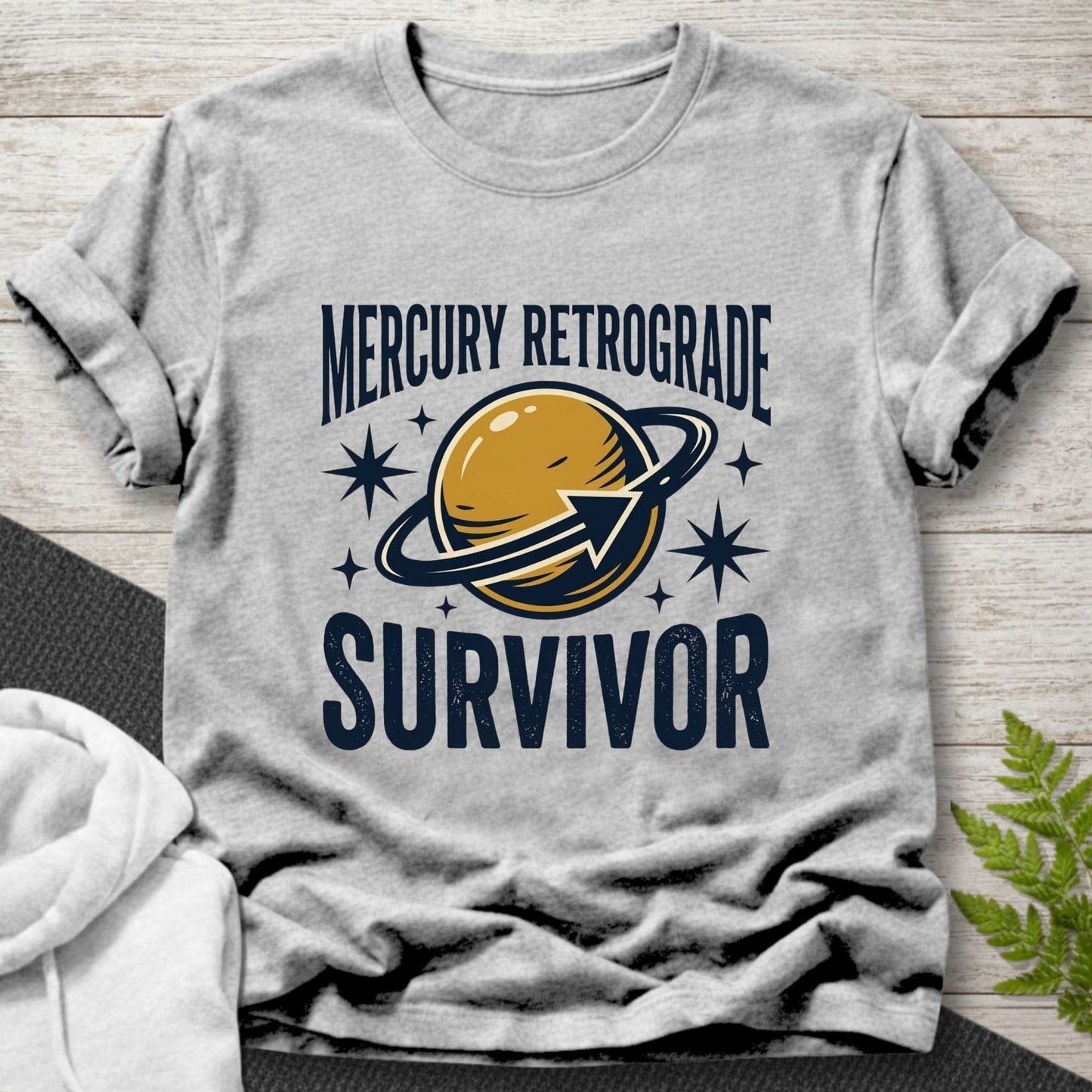 Mercury Retrograde Survivor – Astrology T-Shirt