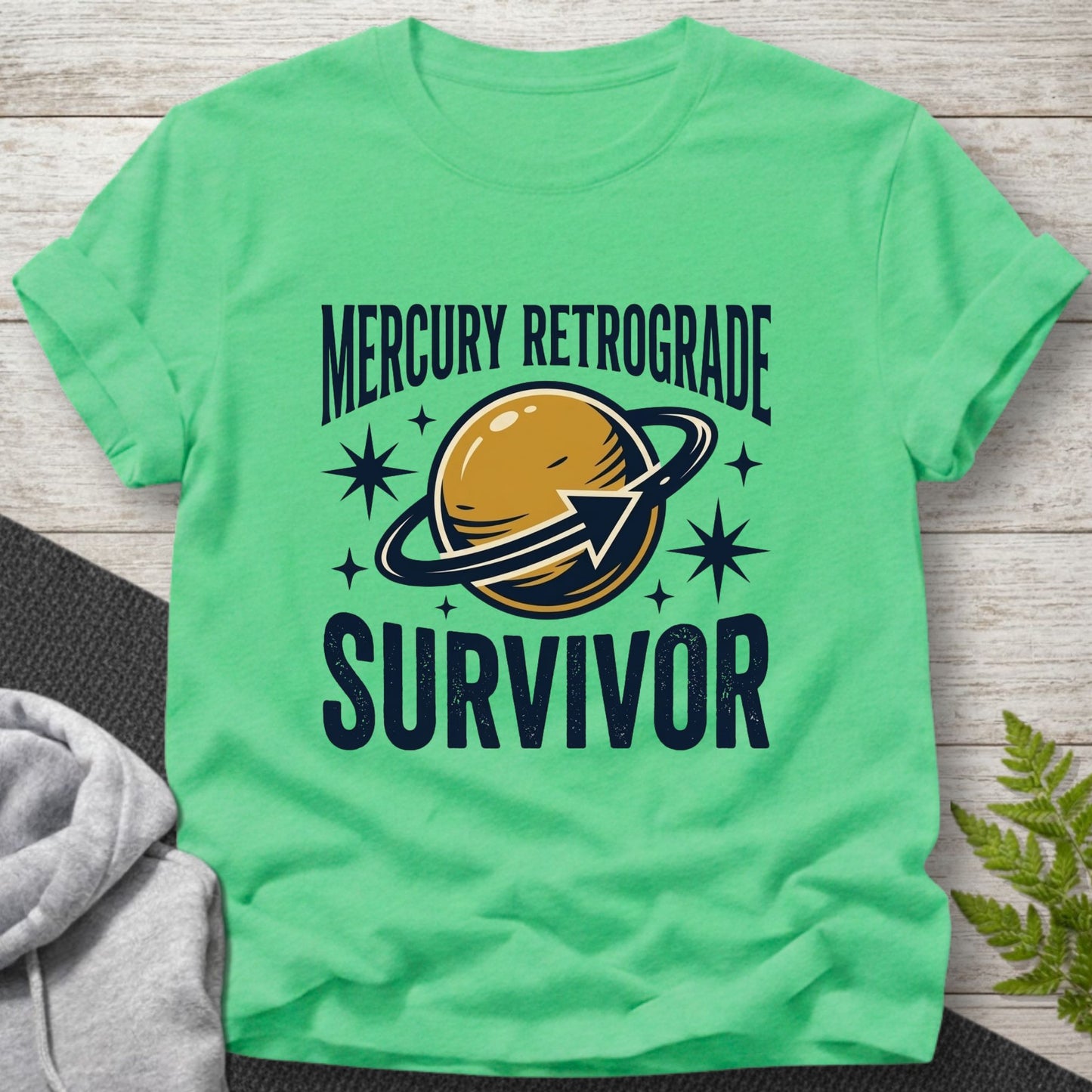 Mercury Retrograde Survivor – Astrology T-Shirt