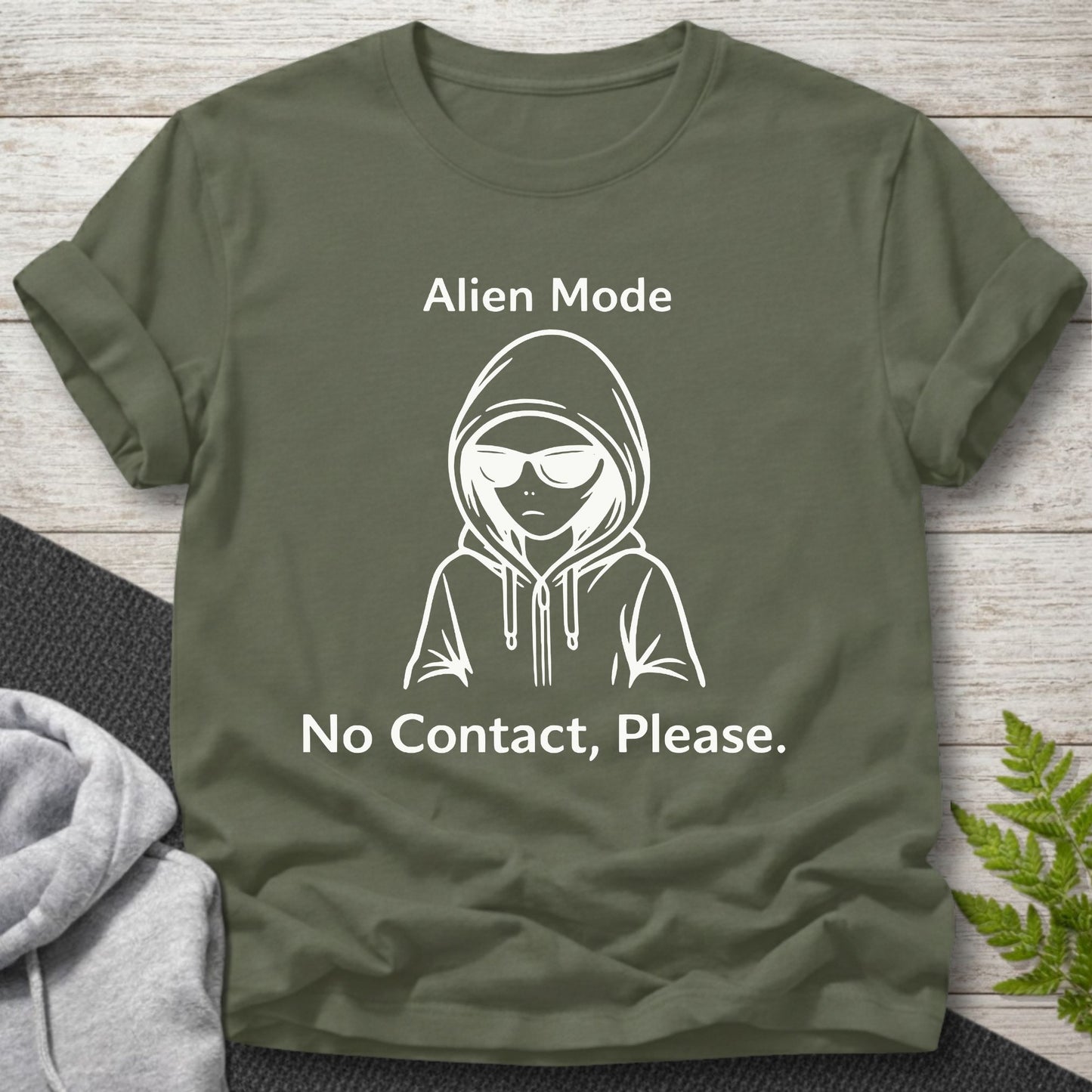 Alien Mode – No Contact, Please T-Shirt